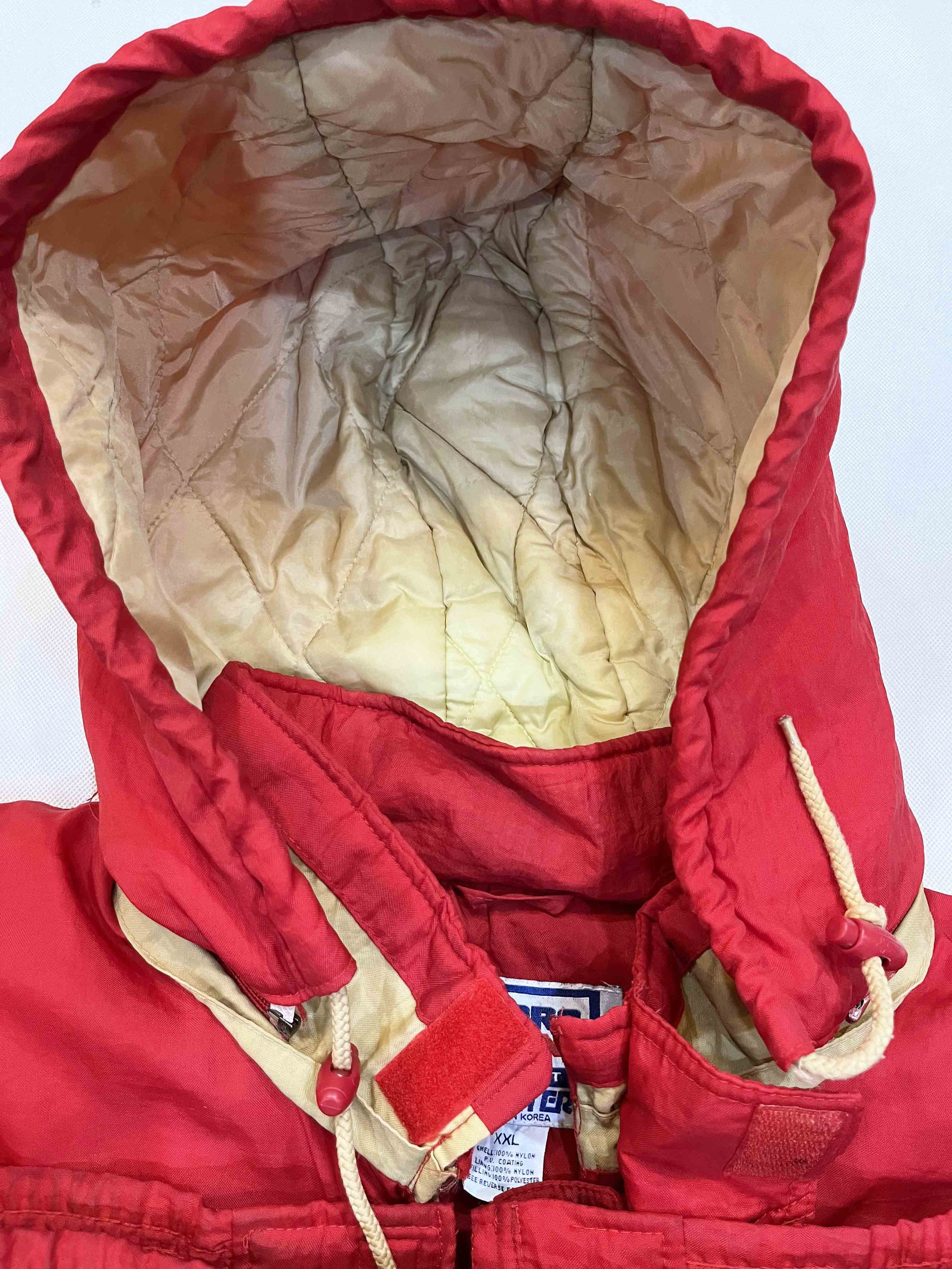 NFL × Starter Vintage Starter NFL San Francisco 49ers Hoodie Puffer Jacket Size US XXL / EU 58 / 5 - 4 Thumbnail