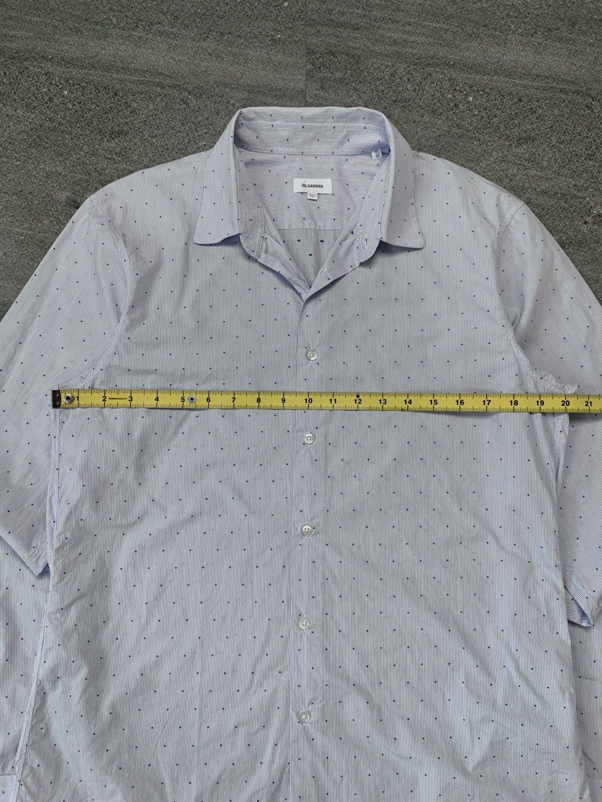 Jil Sander FREE IMPORT TAX 2000s Mini Polkadot Shirt “Tailor Made” Size US M / EU 48-50 / 2 - 12 Thumbnail