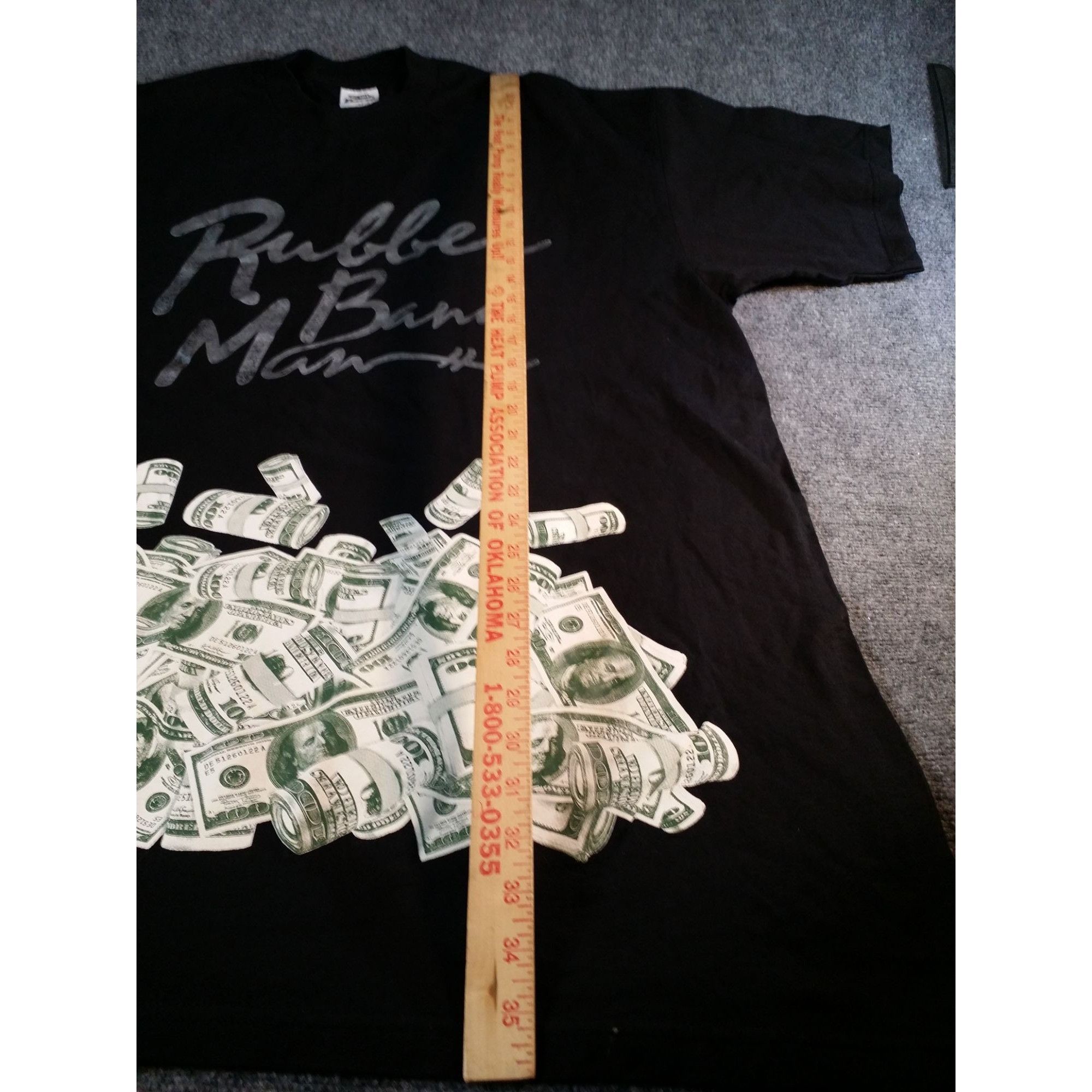 Vintage Vintage Hip Hop T.I. Tshirt Men Sz 3 XL Tall Rubber Band Man Size US XXL / EU 58 / 5 - 3 Thumbnail