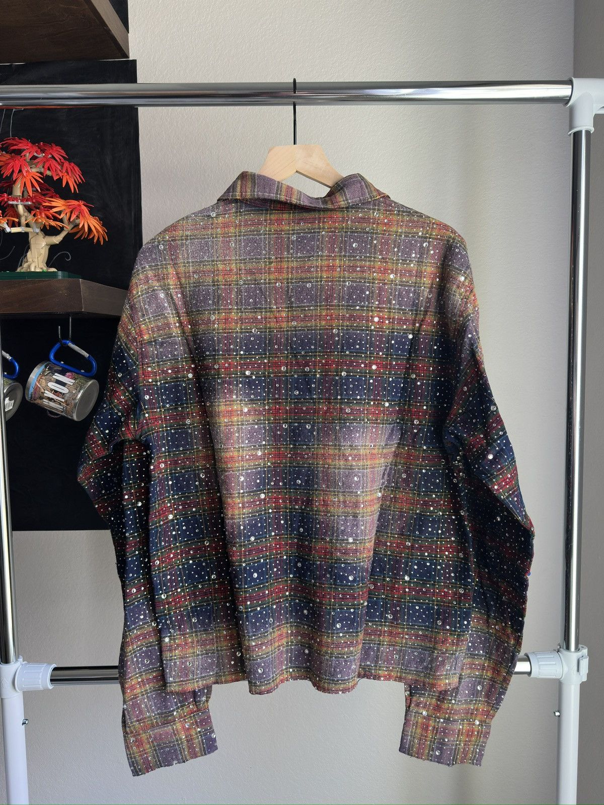Vale Purple Fever Crystal Flannel Size US M / EU 48-50 / 2 - 2 Thumbnail