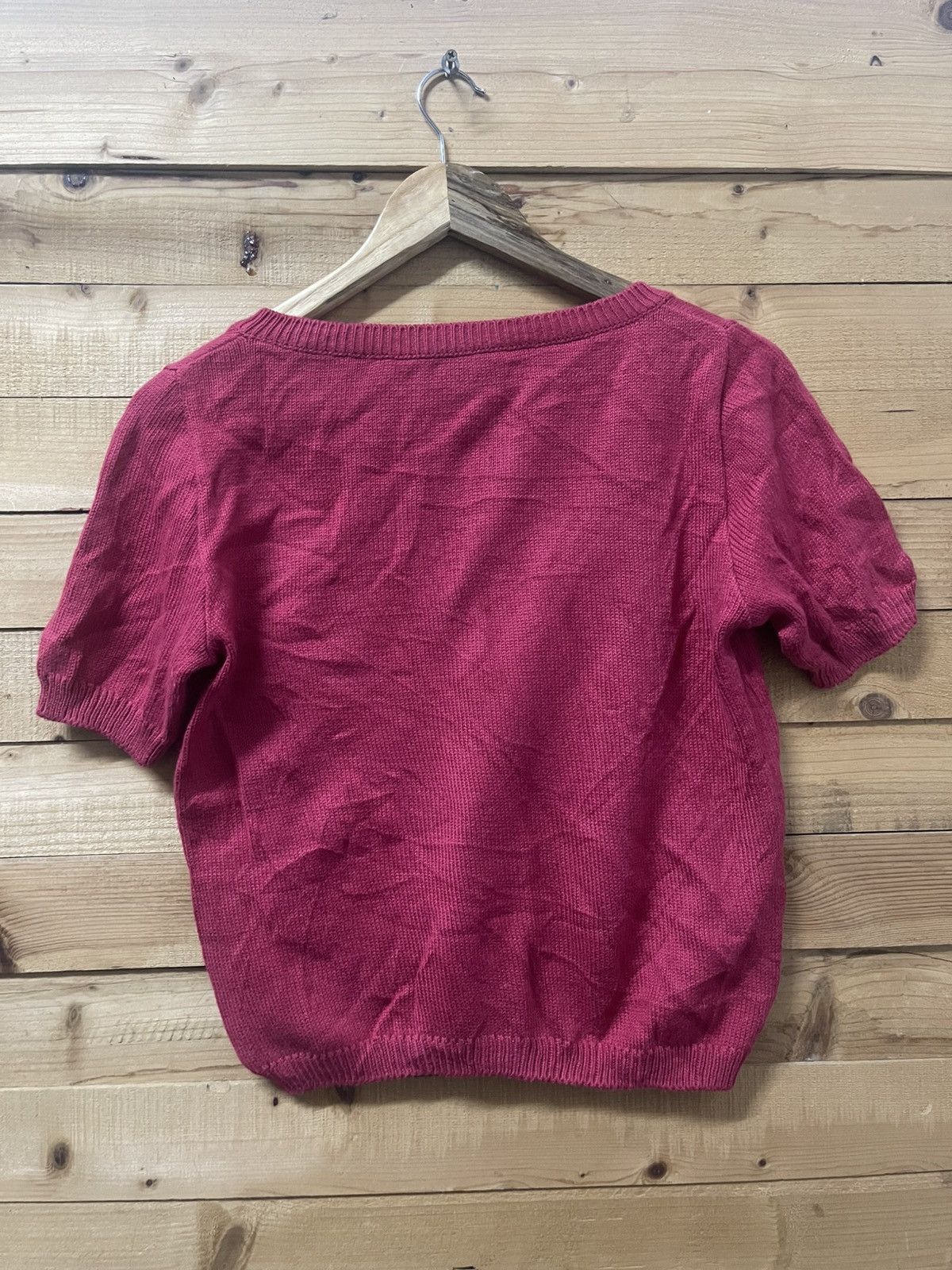 Miu Miu miu miu made in italy short sleeve knitwear Size M / US 6-8 / IT 42-44 - 2 Thumbnail