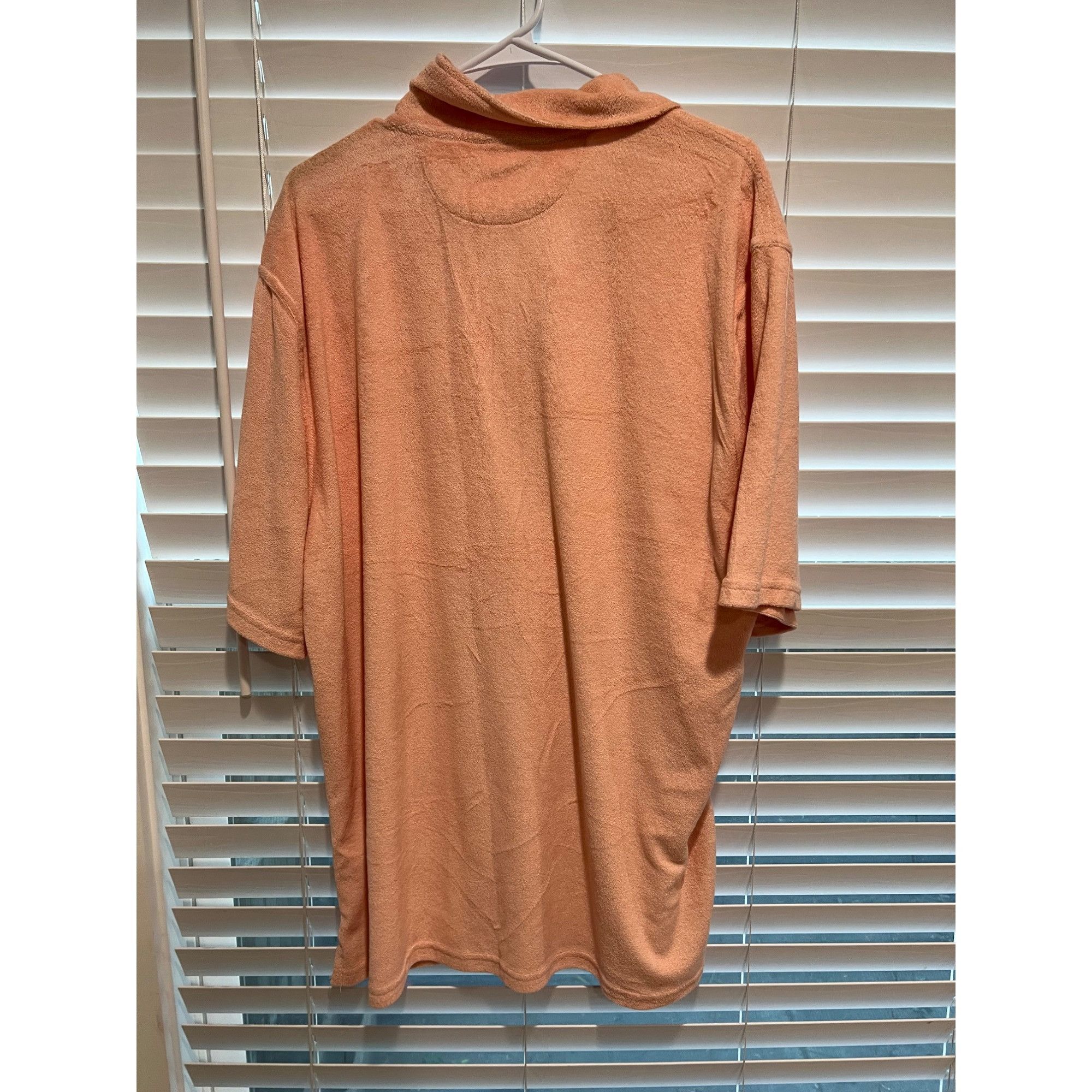Tori Richard Tori Richard Terry Cloth Polo Shirt - Size XXL Size US XXL / EU 58 / 5 - 4 Thumbnail