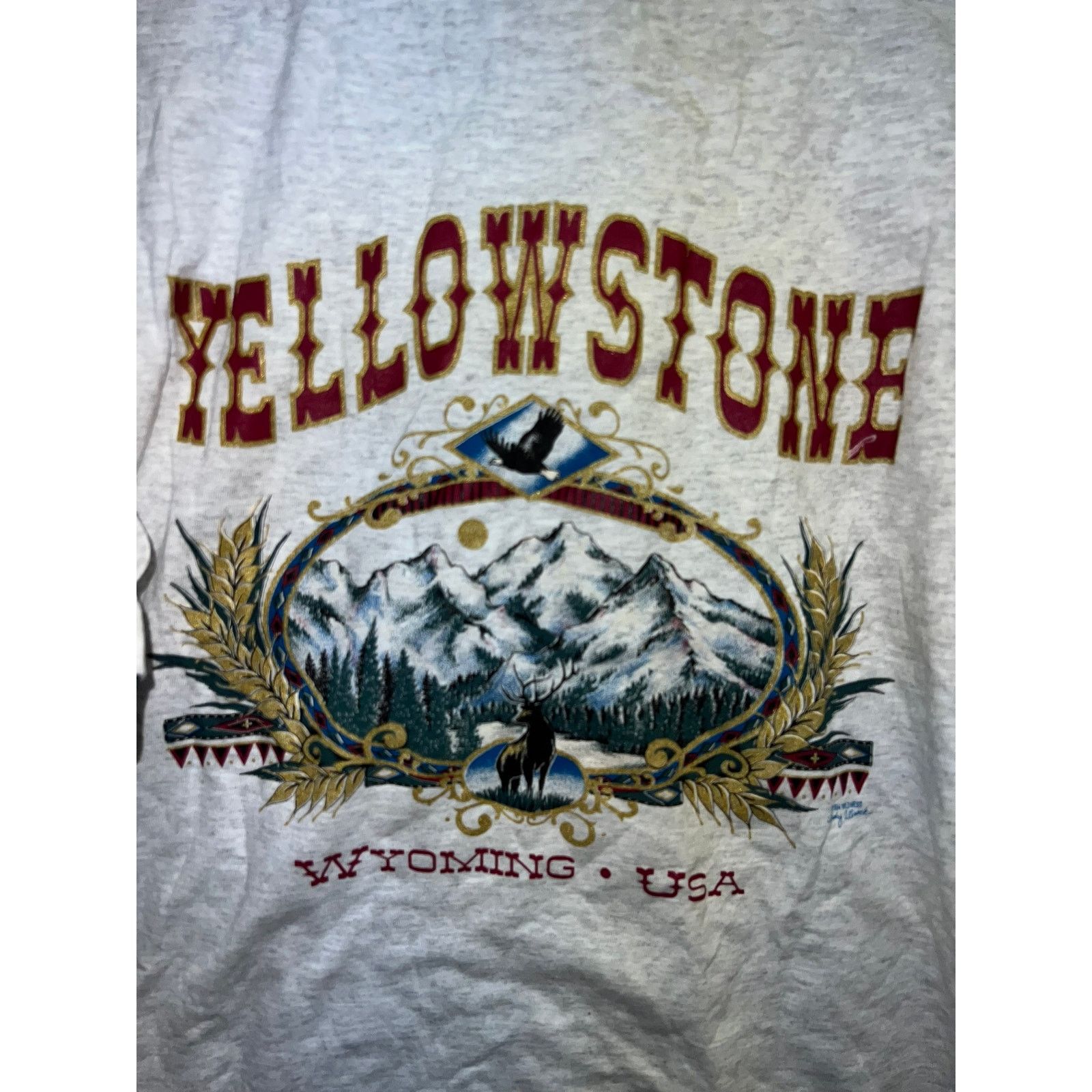 Signal Sport Vintage Nature Shirt Test Print Grand Canyon Yellowstone L Size US L / EU 52-54 / 3 - 6 Thumbnail
