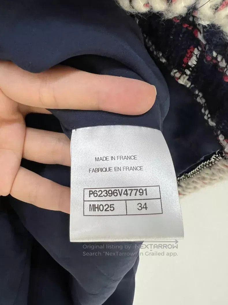 Chanel Chanel Snow series twill tweed four-pocket woven vest jack Size XXS / US 00 / IT 34 - 4 Thumbnail