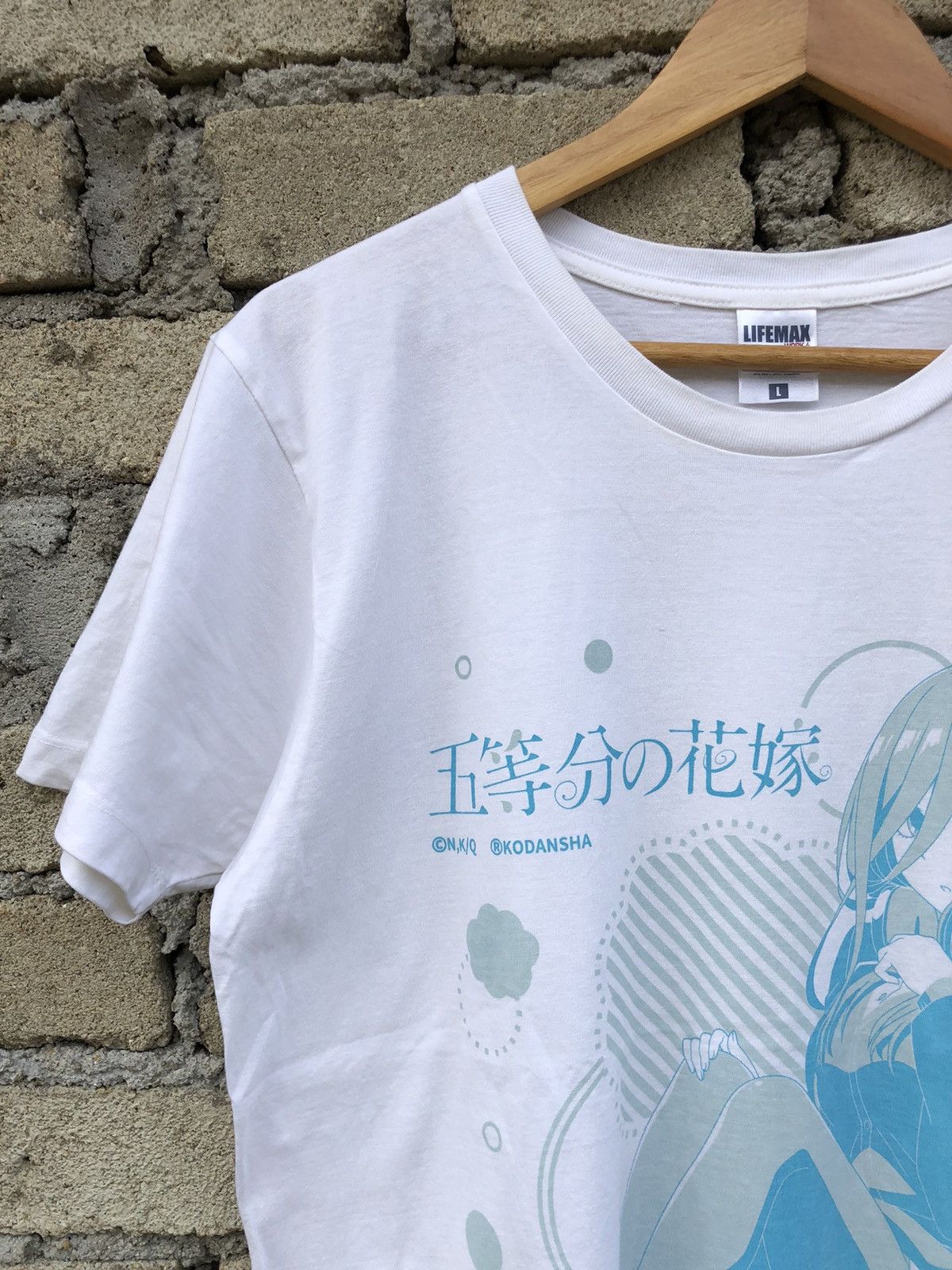 Anime × Japanese Brand × Vintage TV Anime The Quintessential Quintuplets Nakano Miku Tee Size US L / EU 52-54 / 3 - 6 Thumbnail
