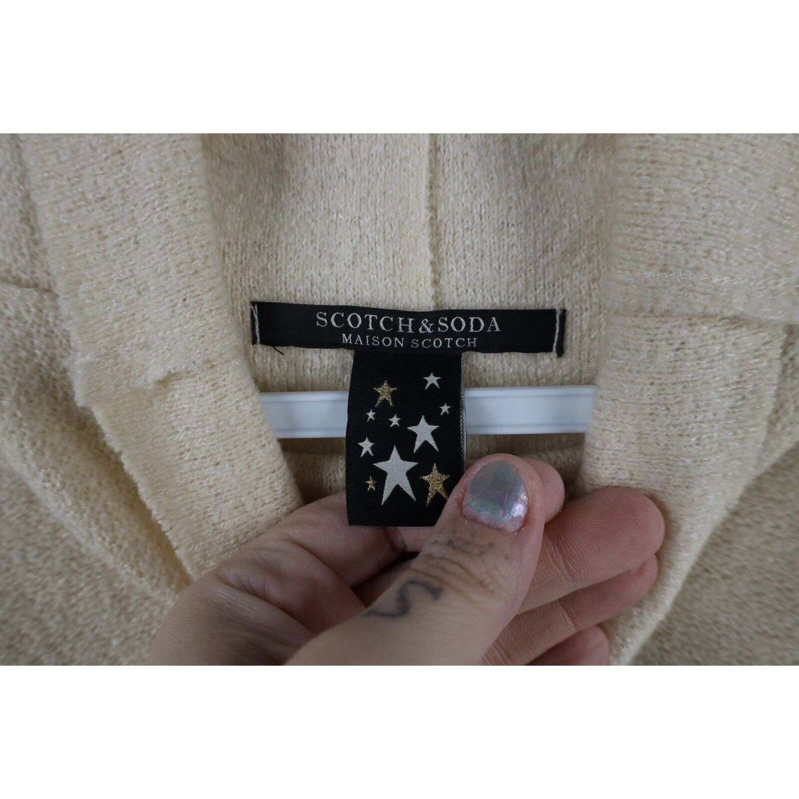Scotch & Soda Scotch & Soda Maison Soda Wool Knit Turtleneck Sweater Dress Size S / US 4 / IT 40 - 9 Thumbnail