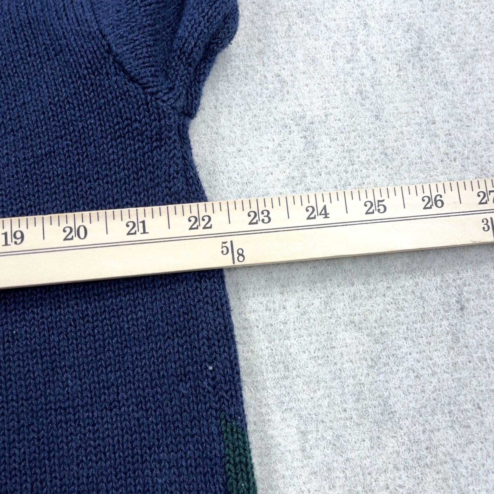 Vintage VINTAGE New River Sportswear Golf Sweater Men M Blue Heavy Knit Crew Neck Graphic Print 80s 90s Logo Baseball American Classic Pullover Hairst Size US M / EU 48-50 / 2 - 6 Thumbnail
