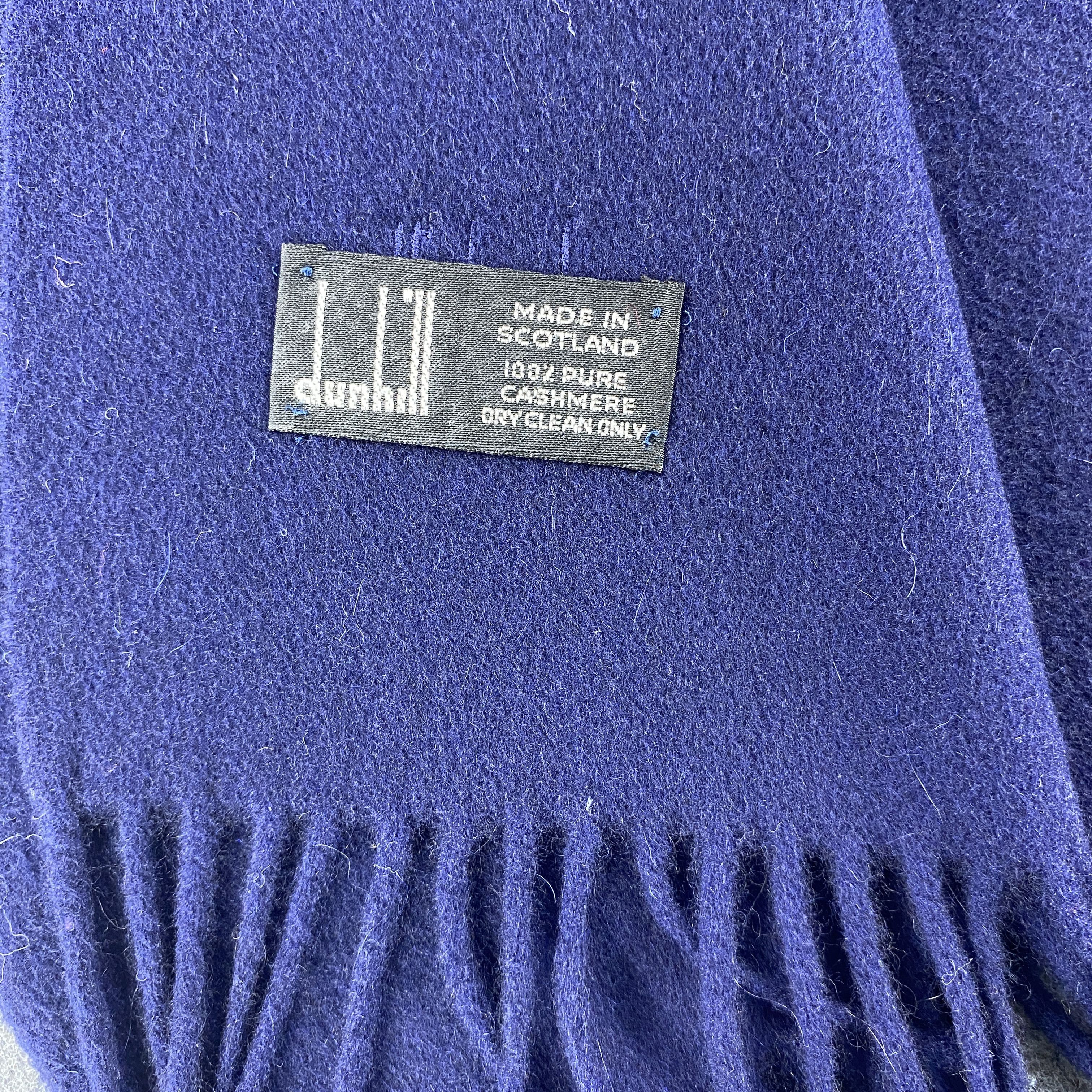 Alfred Dunhill × Vintage GF10465 Dunhill Scarf Neck Wear Muffler Size ONE SIZE - 3 Thumbnail
