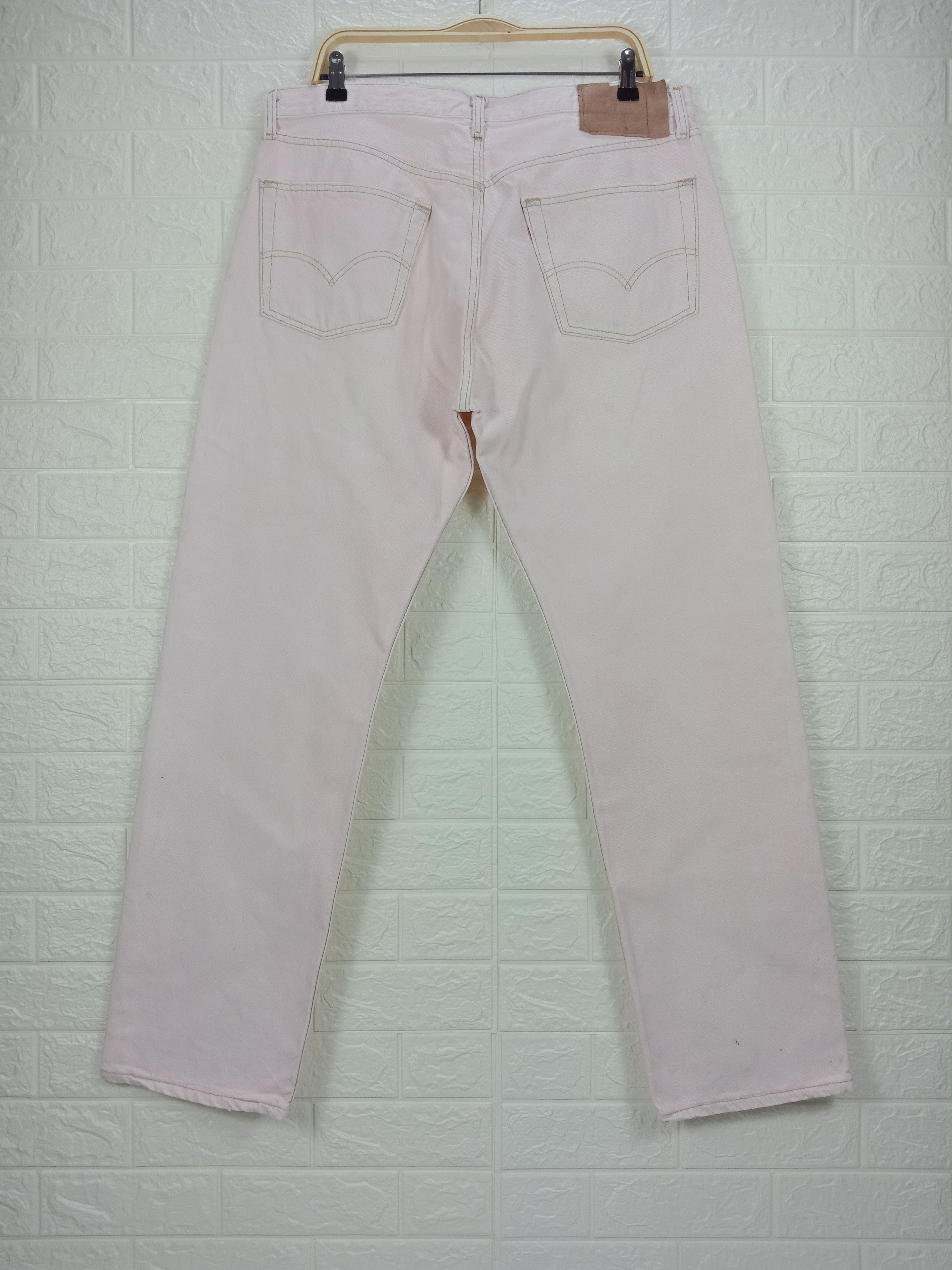 Levi's Vintage 90s Levi's 501 Jeans Buttons Fly Denim Size US 37 - 5 Thumbnail