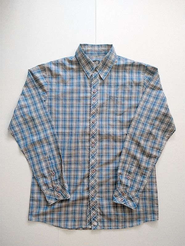 Alphanumeric RARE! Alphanumeric Button-Up Shirt Top Plaid Vintage VTG Size US M / EU 48-50 / 2 - 1 Thumbnail