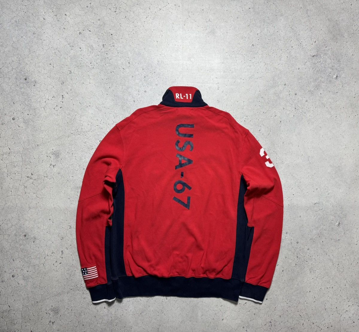Polo Ralph Lauren Polo Ralph Lauren USA #3 Big Pony Sweatshirt Chief Keef PRL Size US L / EU 52-54 / 3 - 12 Thumbnail