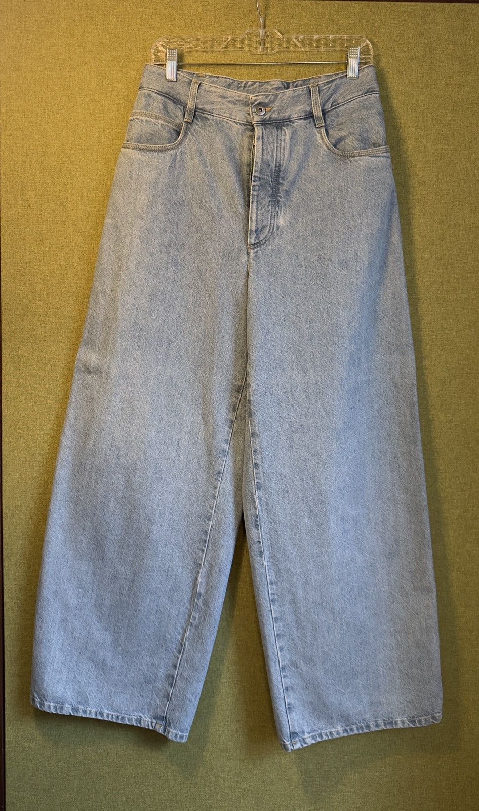 Bottega Veneta Blue Jeans Baggy Fit