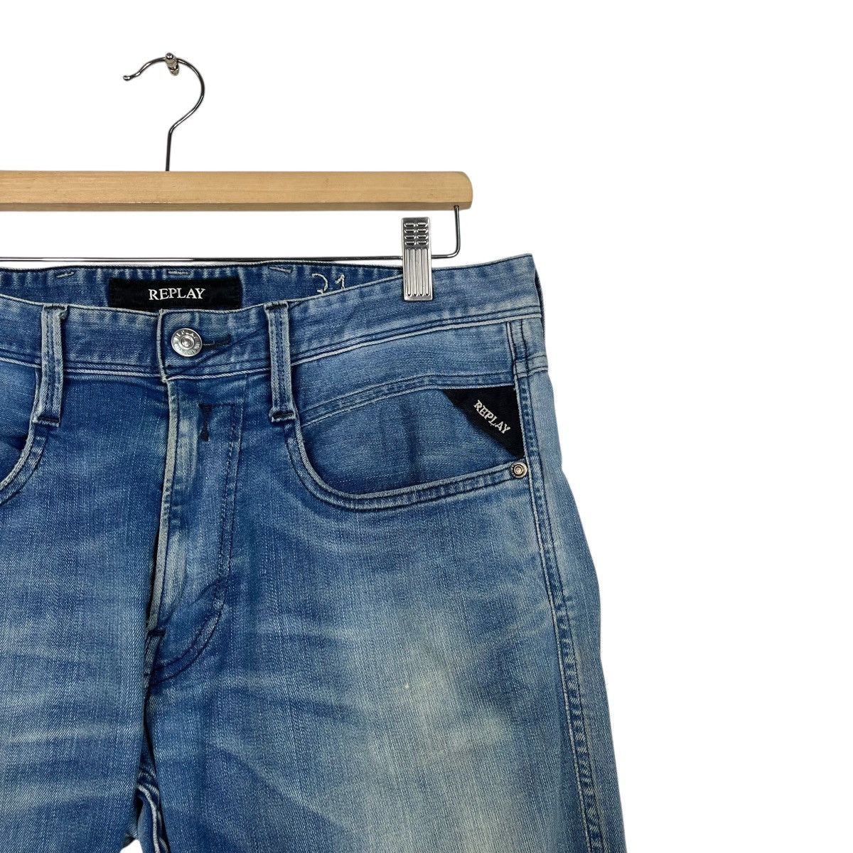 Replay Vintage Replay Distressed Denim Jeans Size US 32 / EU 48 - 5 Thumbnail