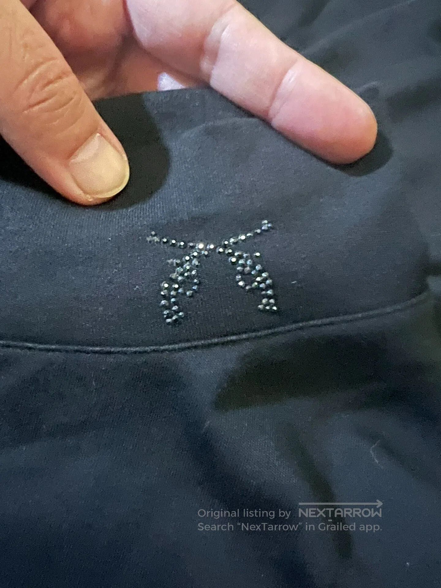 roarguns black high-neck sweatshirt with logo. Size US L / EU 52-54 / 3 - 2 Thumbnail