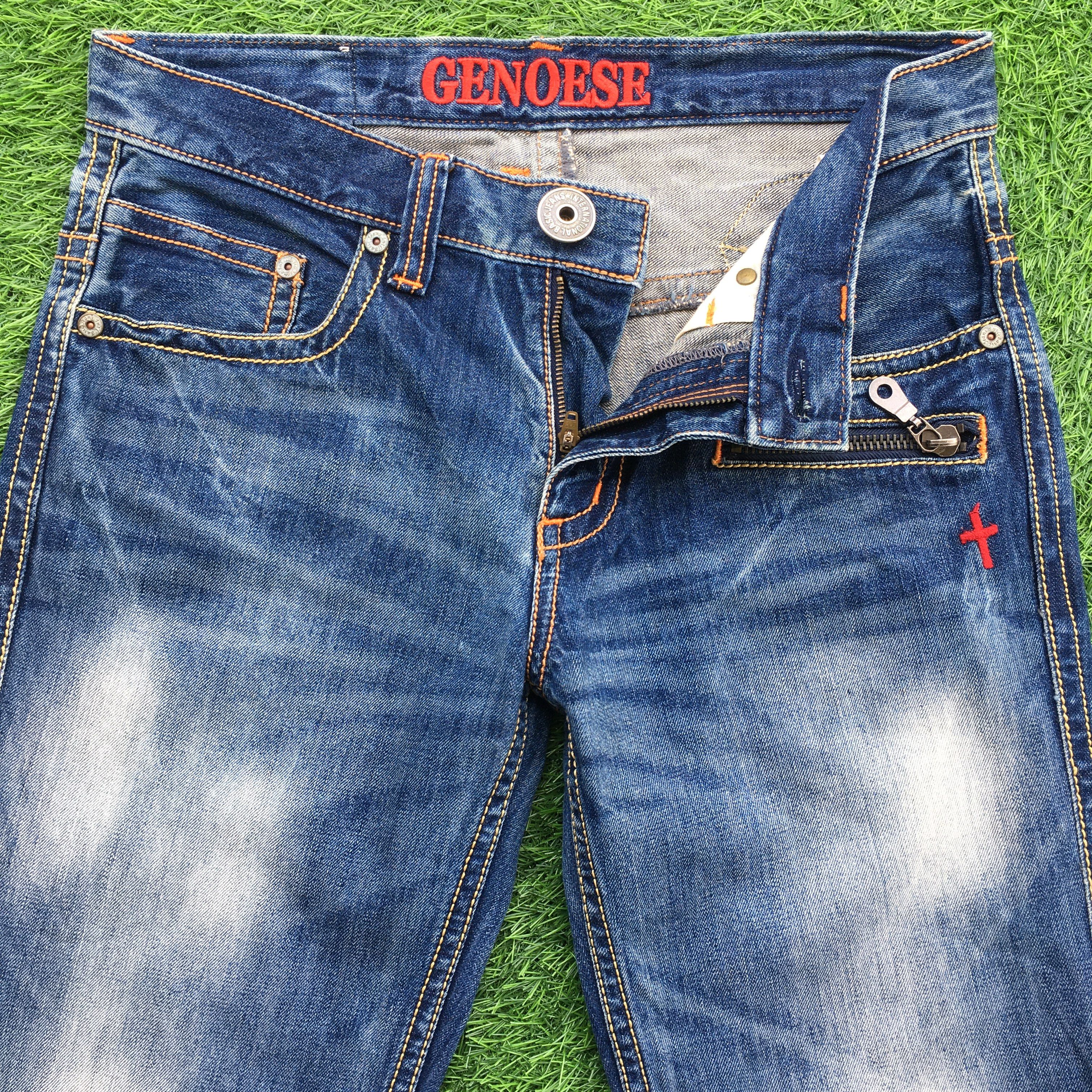 Japanese Brand Geneose Japanese Multipocket Straight Jeans D-938 Size US 30 / EU 46 - 3 Thumbnail