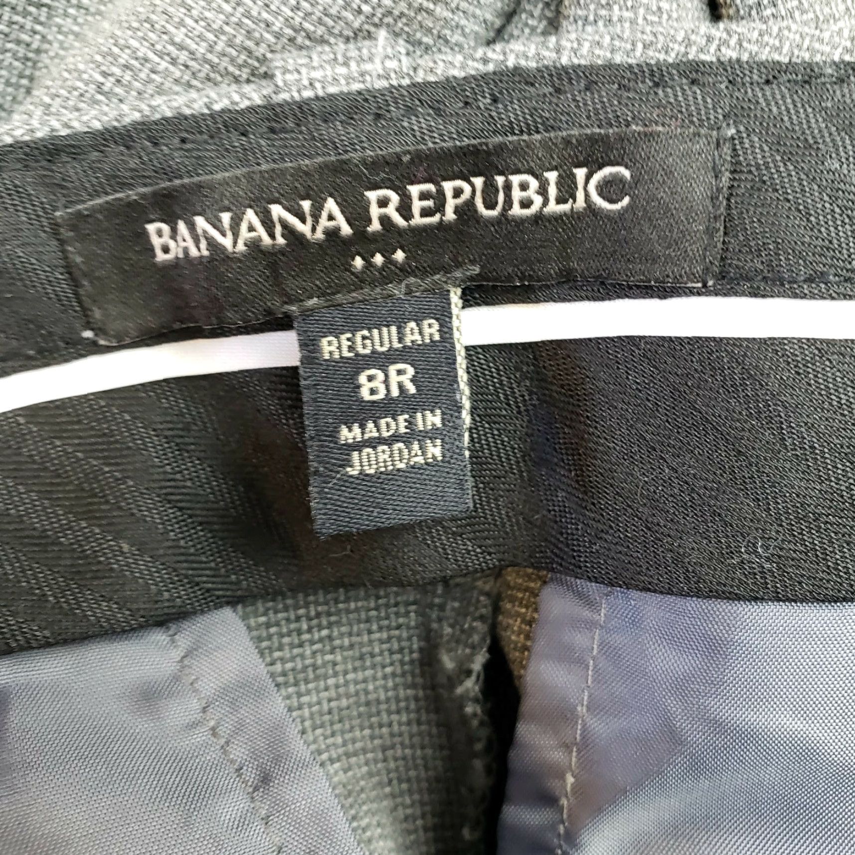 Banana Republic Banana Republic Womens Cropped Pants Sz 8 Gray Mid Rise Cuffed Pants Womens Cropped Gray 8 BanRepublic Size 30" / US 8 / IT 44 - 6 Thumbnail