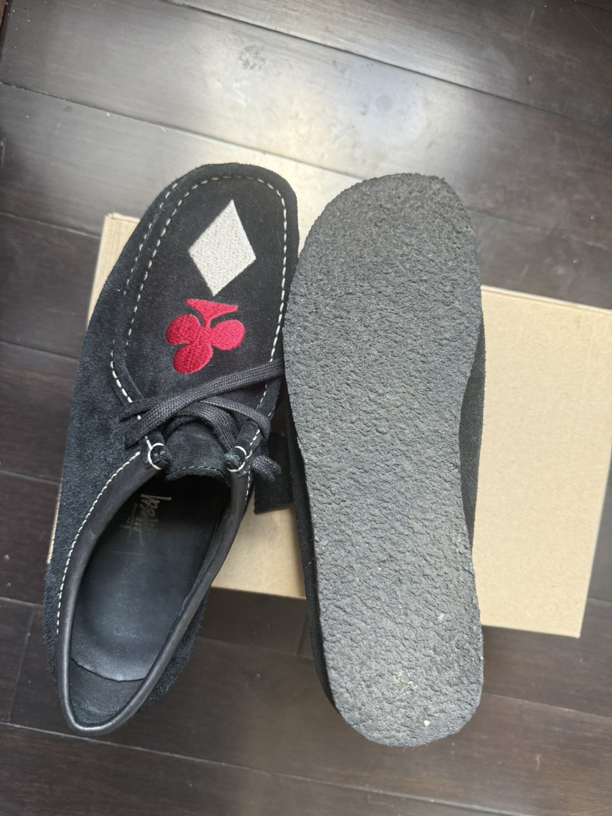 Clarks × Stussy Stussy x Clarks Originals AW23 Suede Wallabee Size US 9 / EU 42 - 3 Thumbnail