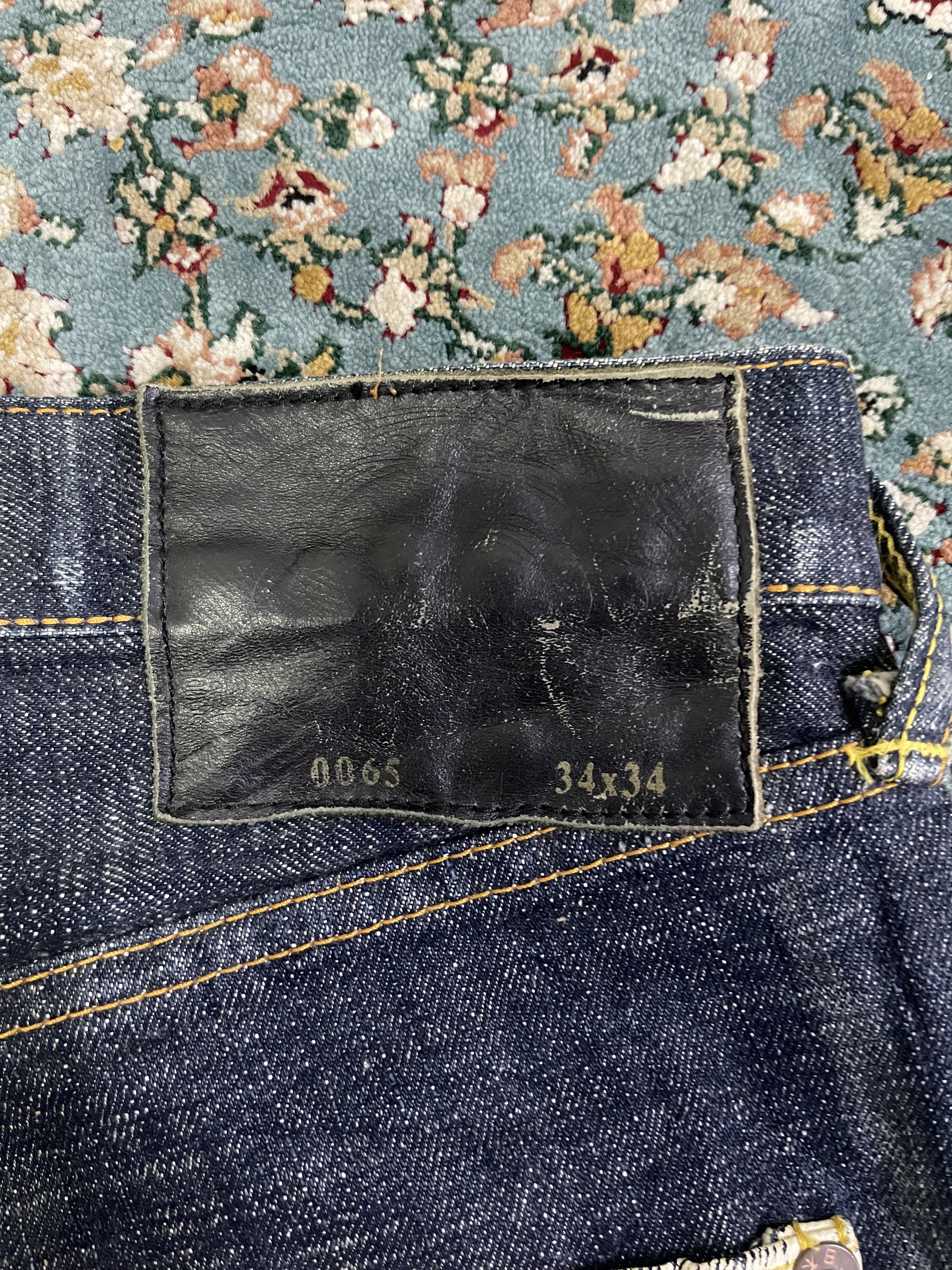 Evisu Vtg RARE Evisu Multipocket Underlicense China Selvedge sz 34 Size US 34 / EU 50 - 19 Thumbnail