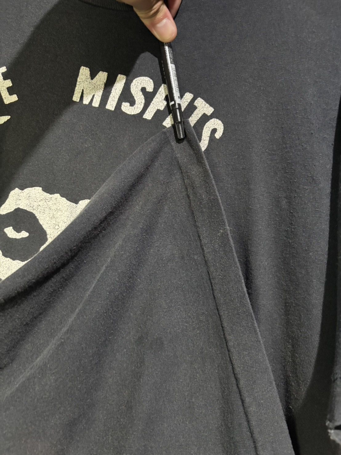 Band Tees Vintage The Misfits Fined Club Size US XL / EU 56 / 4 - 4 Thumbnail