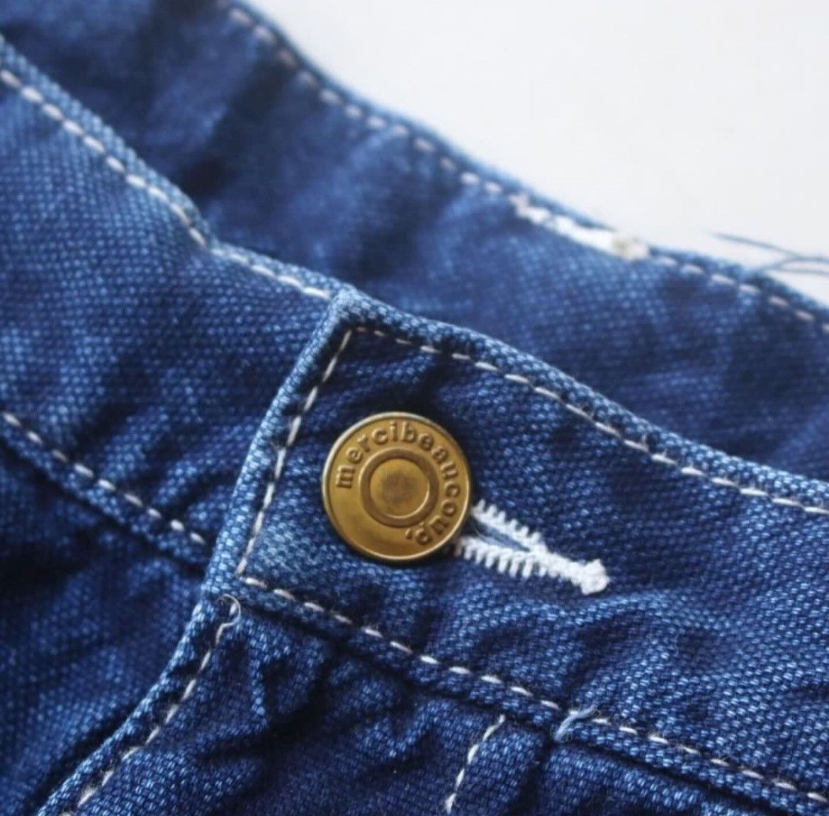 Issey Miyake × Ne-Net × mercibeaucoup Mercibeaucoup Issey Miyake Denim Pants Size US 28 / EU 44 - 7 Thumbnail
