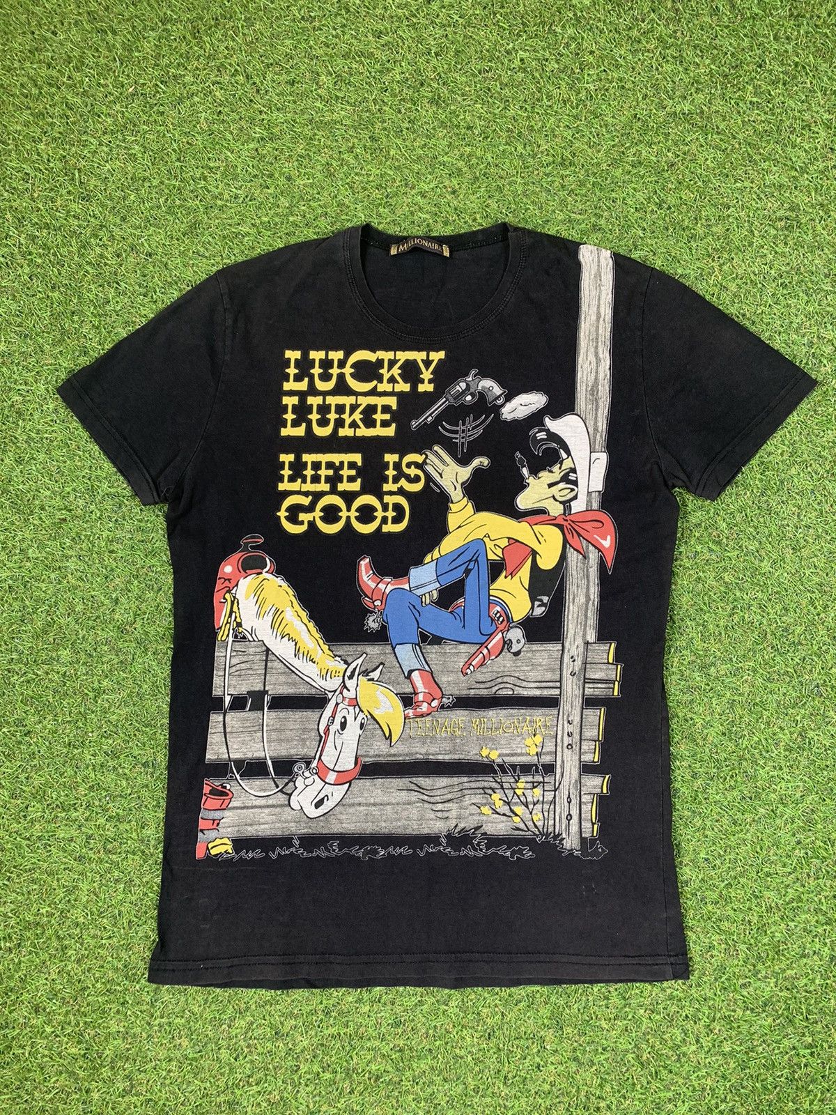 Vintage Vintage Y2k Cowboy Humor tee art style big logo Size US M / EU 48-50 / 2 - 1 Thumbnail