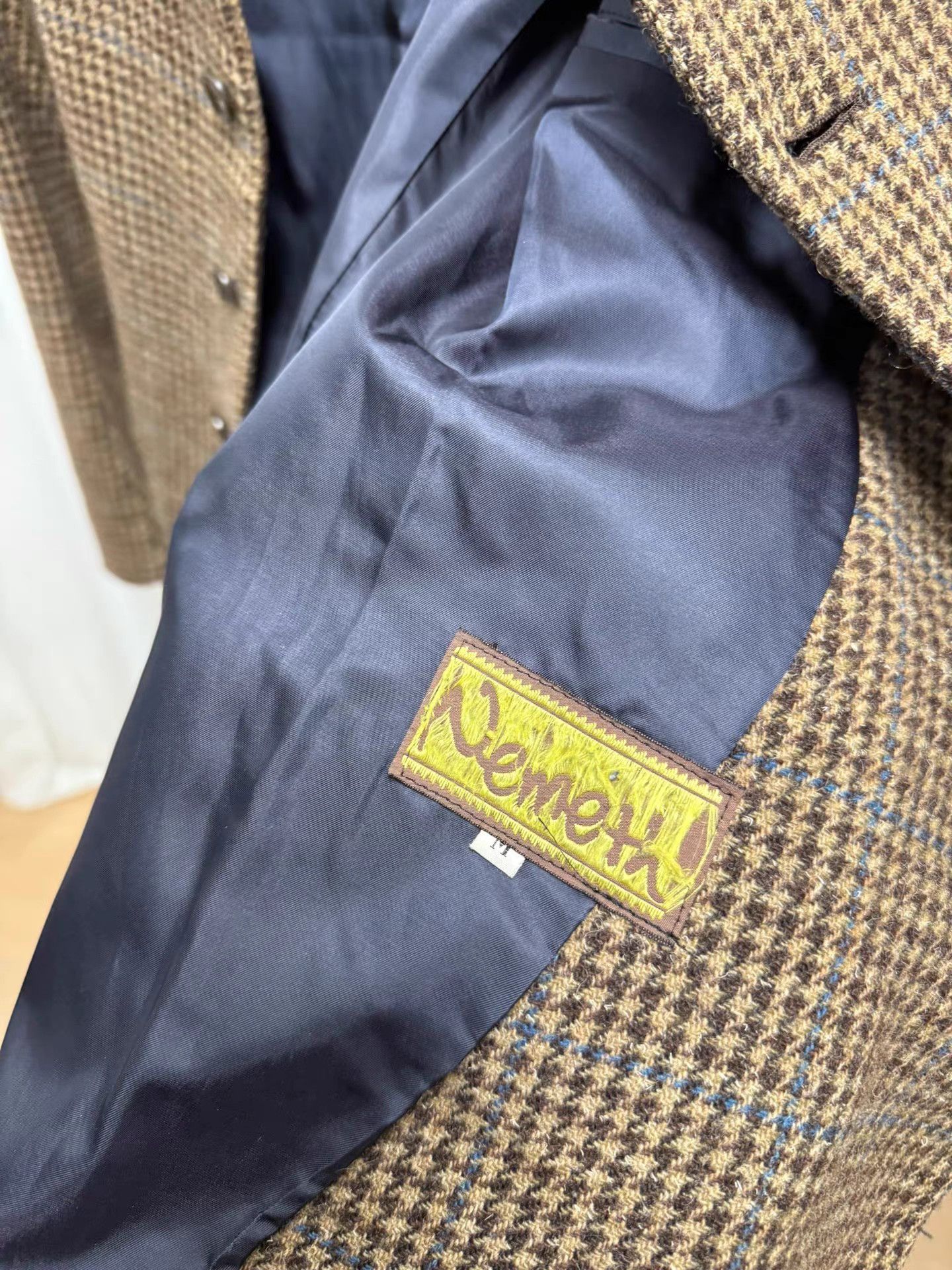 Christopher Nemeth nemeth Houndstooth Wool Slim Fit Jacket K20 Size US S / EU 44-46 / 1 - 7 Thumbnail