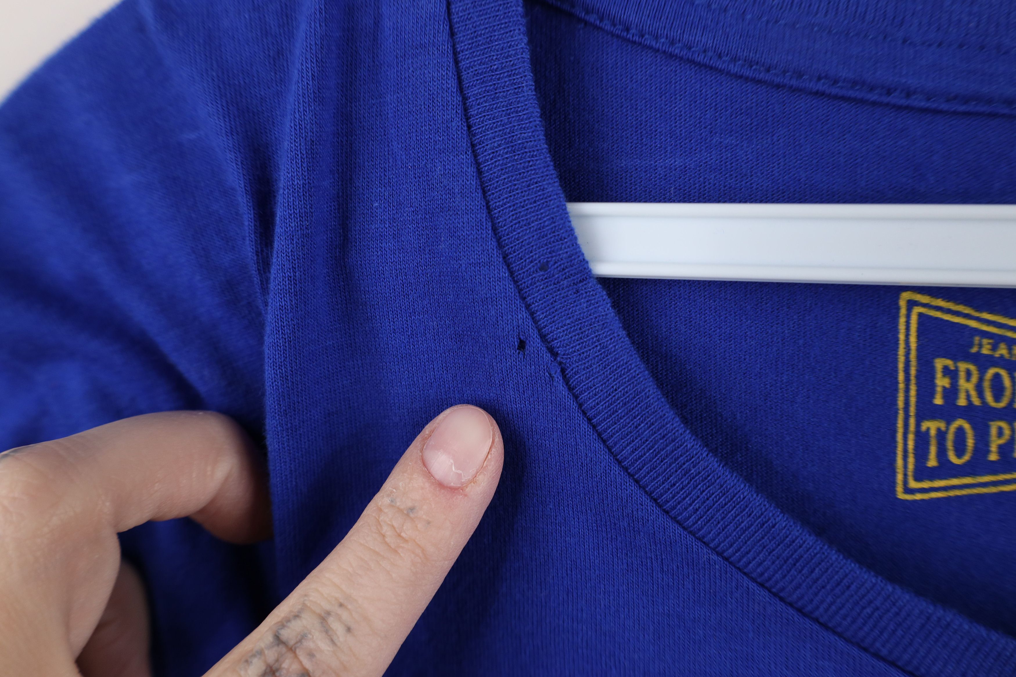 Jack & Jones New Jack & Jones Co Block Letter Short Sleeve T-Shirt Blue Size US S / EU 44-46 / 1 - 4 Thumbnail