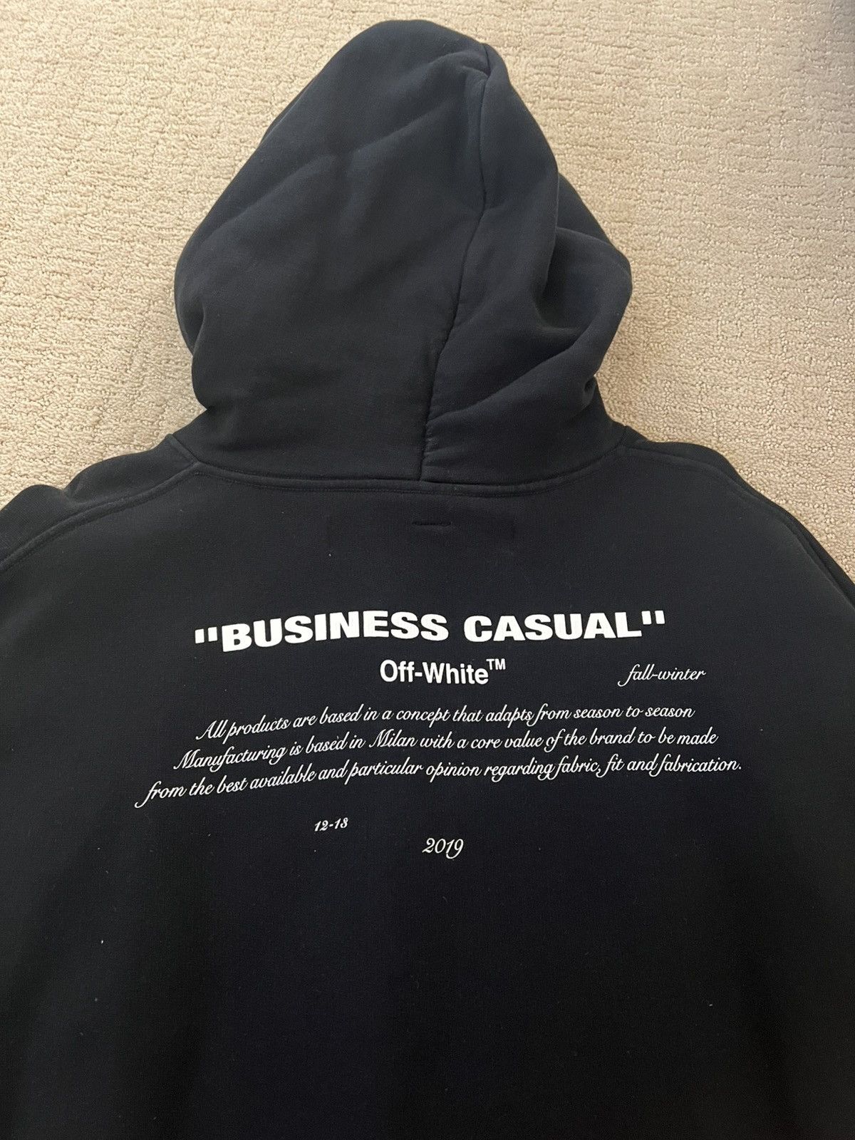 Off-White Off-White Vernini Hoodie Size US L / EU 52-54 / 3 - 5 Thumbnail
