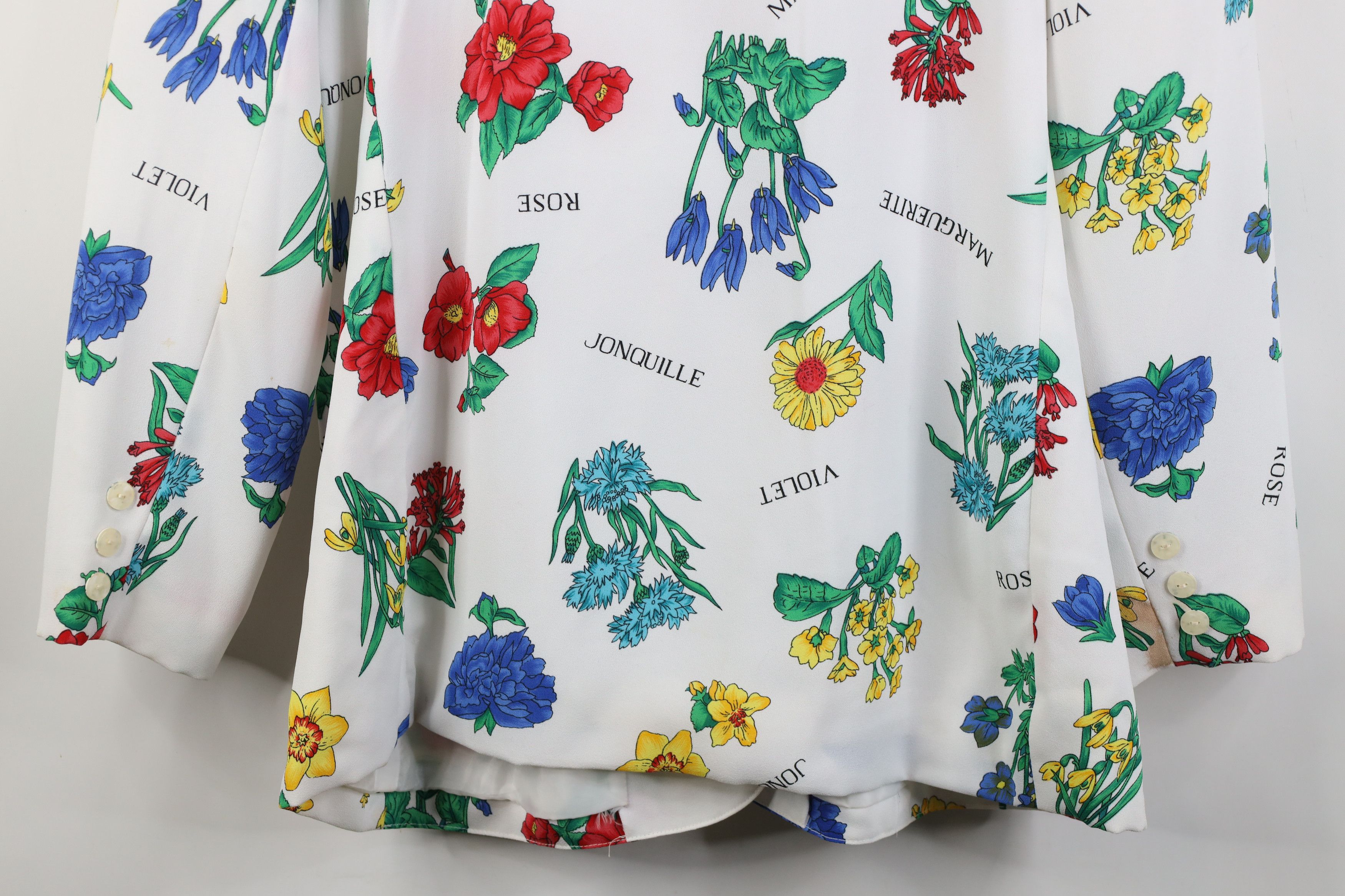 Vintage Vintage 90s Streetwear All Over Print Blazer Jacket USA Size XXL / US 16-18 / IT 52-54 - 14 Thumbnail