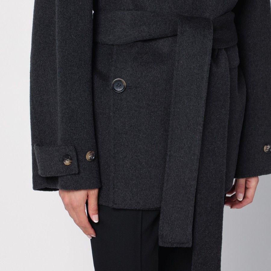 Philosophy di Lorenzo Serafini o1d2blof0924 Wool Coat in Grey Size S / US 4 / IT 40 - 4 Thumbnail