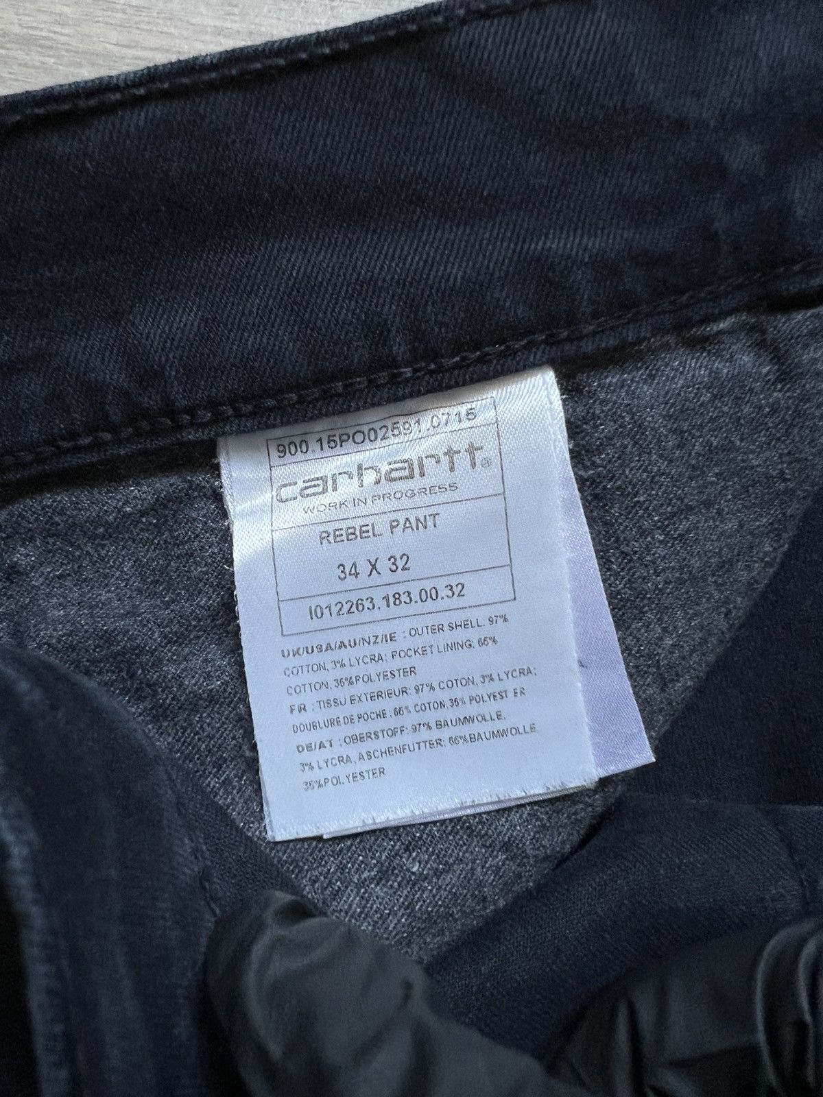 Carhartt Vintage Carhartt Pants Blue 34/32 Size US 34 / EU 50 - 7 Thumbnail