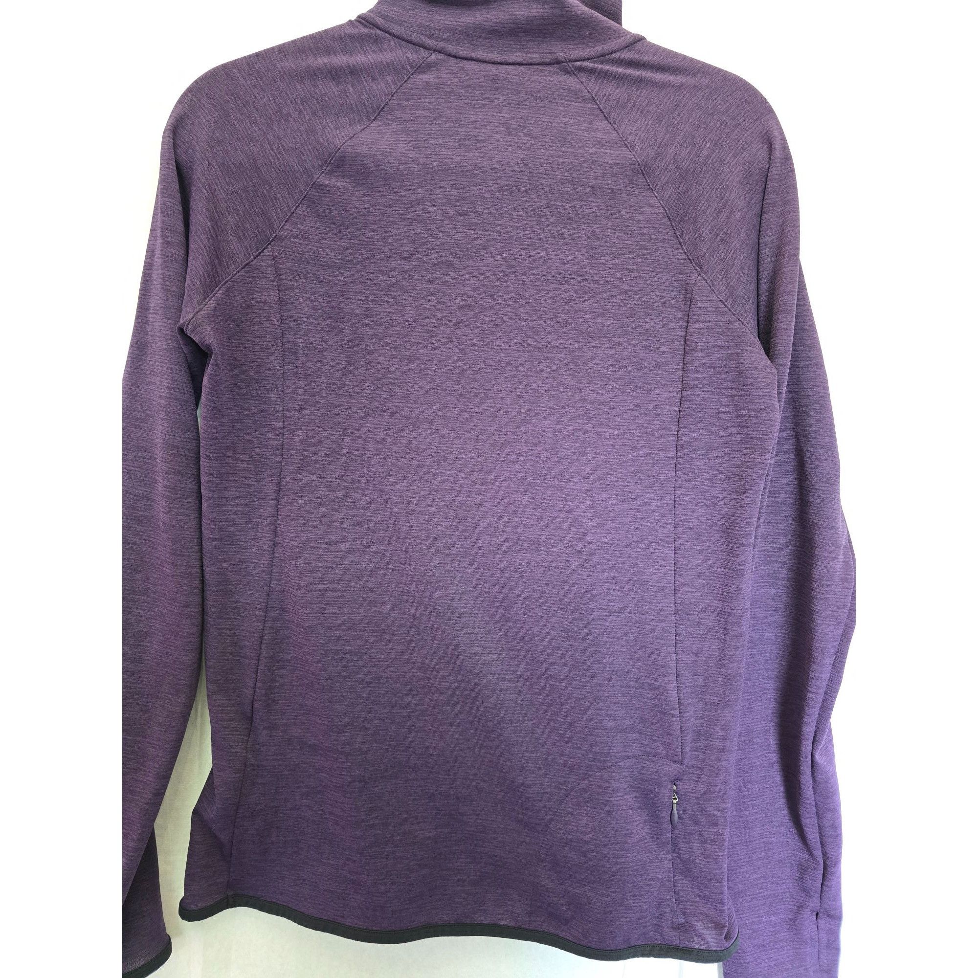 Under Armour Under Armour Women's Fitted 1/4 Zip Pullover Size M Purple Size M / US 6-8 / IT 42-44 - 4 Thumbnail