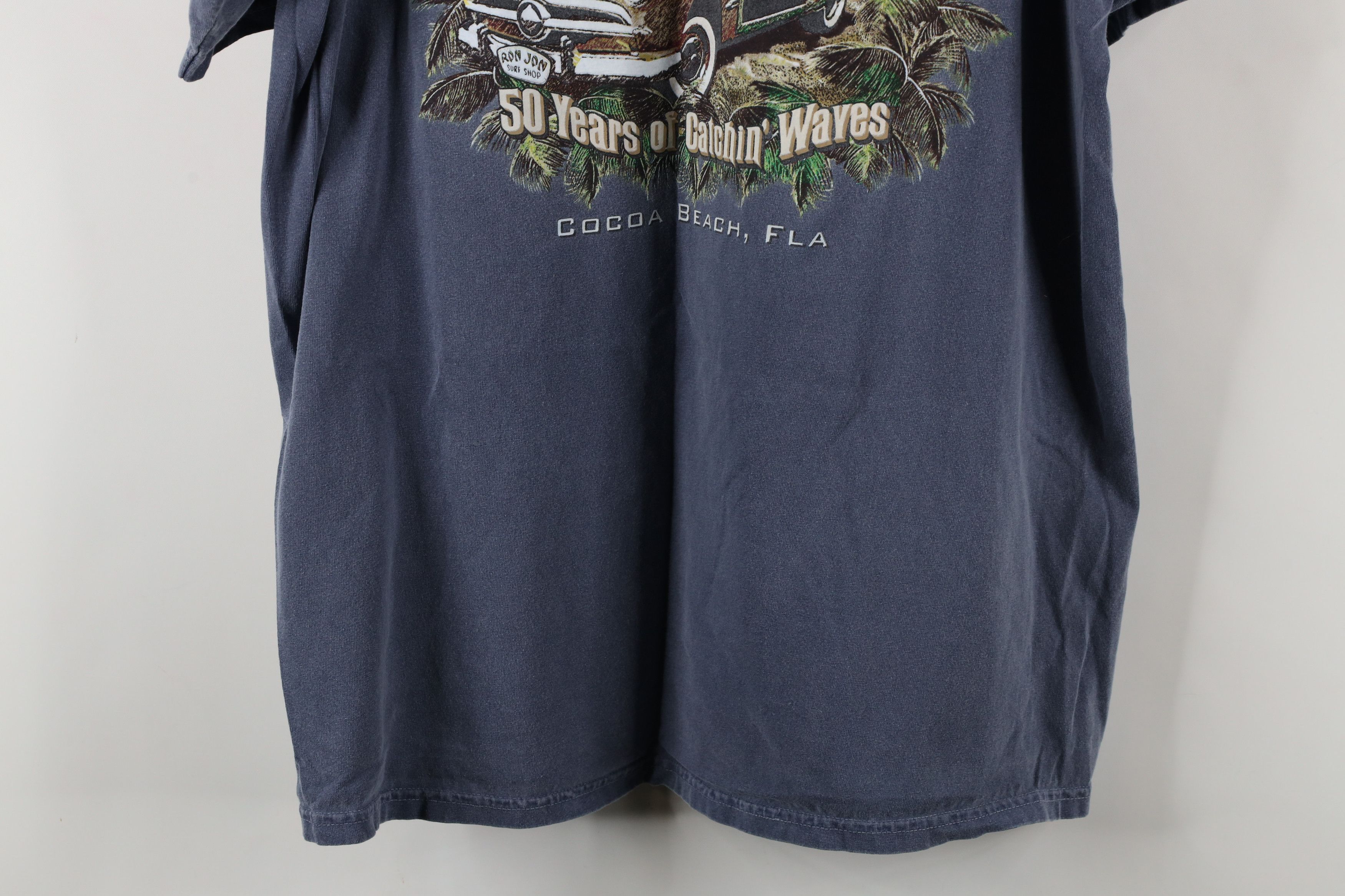 Vintage Vintage Ron Jon Surf Shop Stonewash Cocoa Beach T-Shirt Size US XL / EU 56 / 4 - 10 Thumbnail