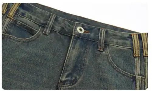 Jean Y2K Blue Jeans Baggy Denim Size 26" / US 2 / IT 38 - 2 Thumbnail