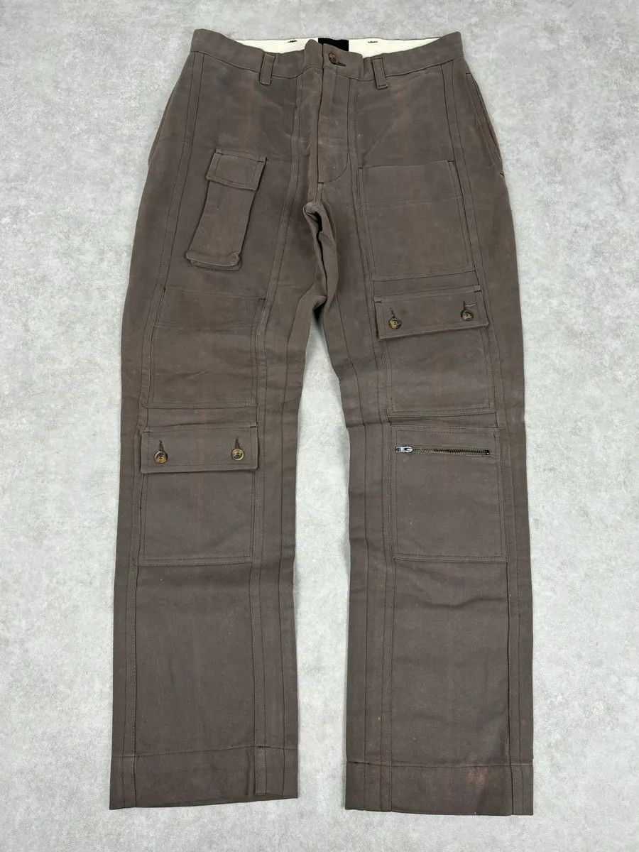 Dolce & Gabbana SS2008 Dolce & Gabbana Brown Archive Utility Cargo Pants Size US 32 / EU 48 - 4 Thumbnail