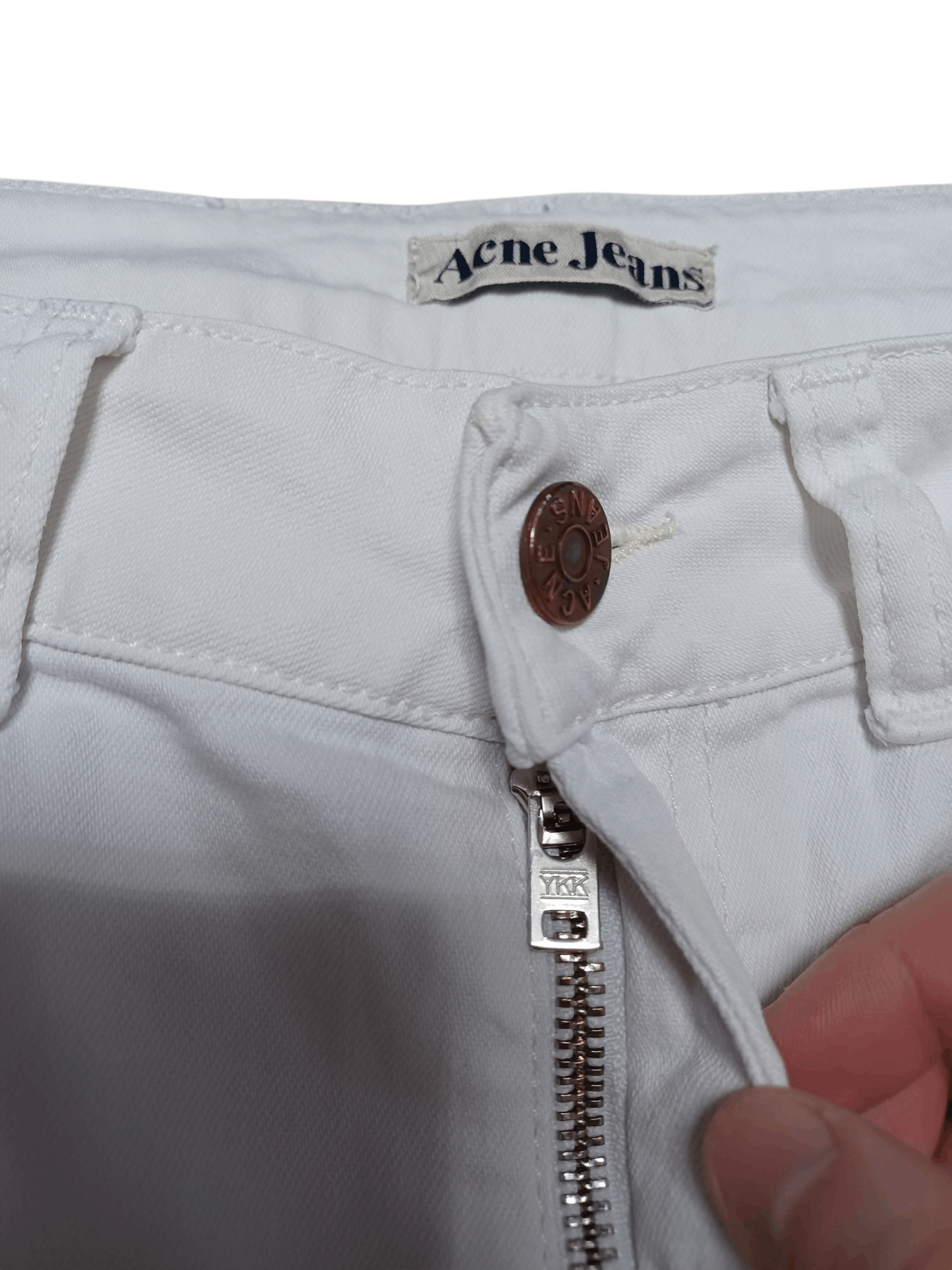 Acne Studios ACNE JEANS VINTAGE WHITE LADY`S DENIM Size 29" - 2 Thumbnail