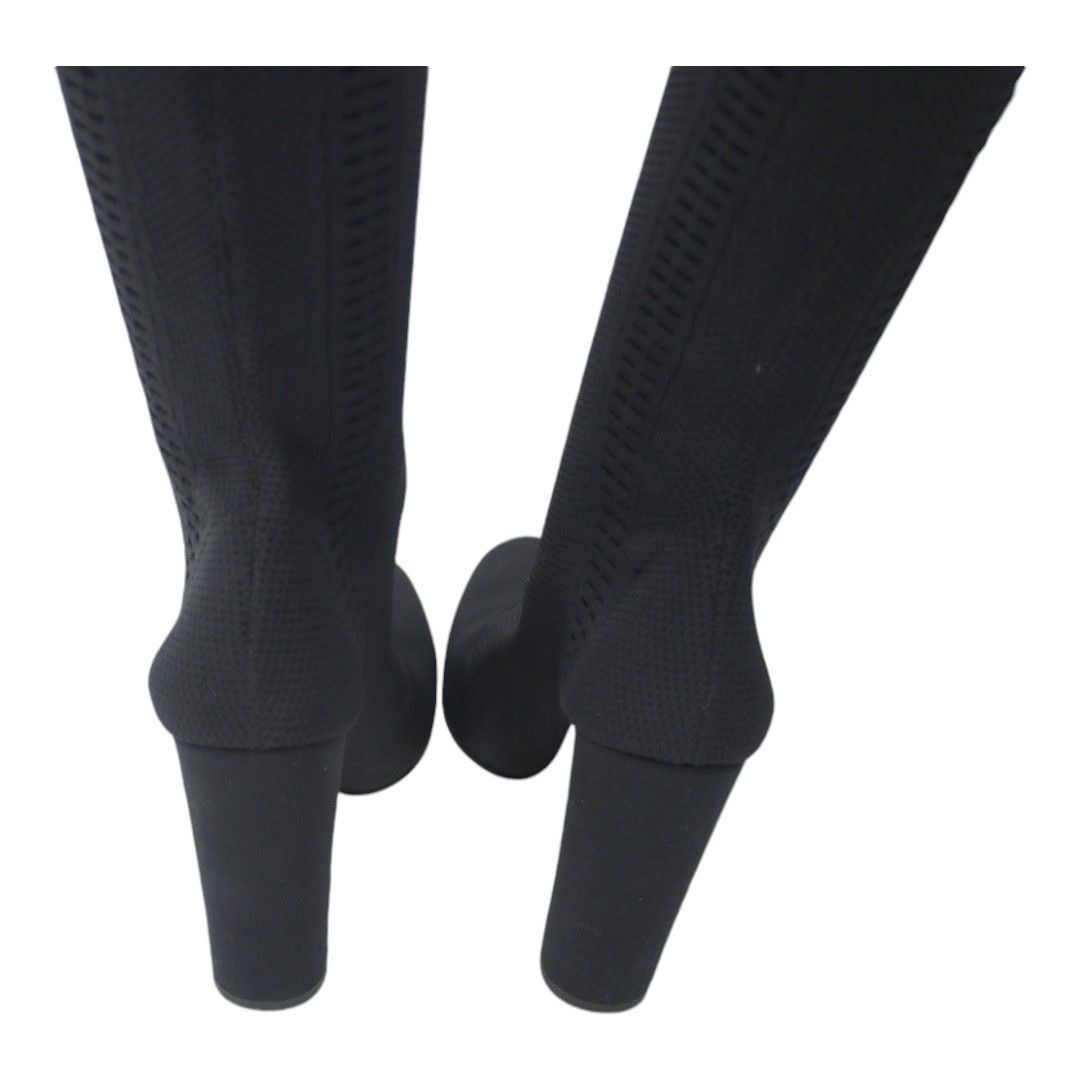 Gianvito Rossi Gianvito Rossi Stretch Knit Over the Knee Block Heel Boots Size US 9 / IT 39 - 7 Thumbnail