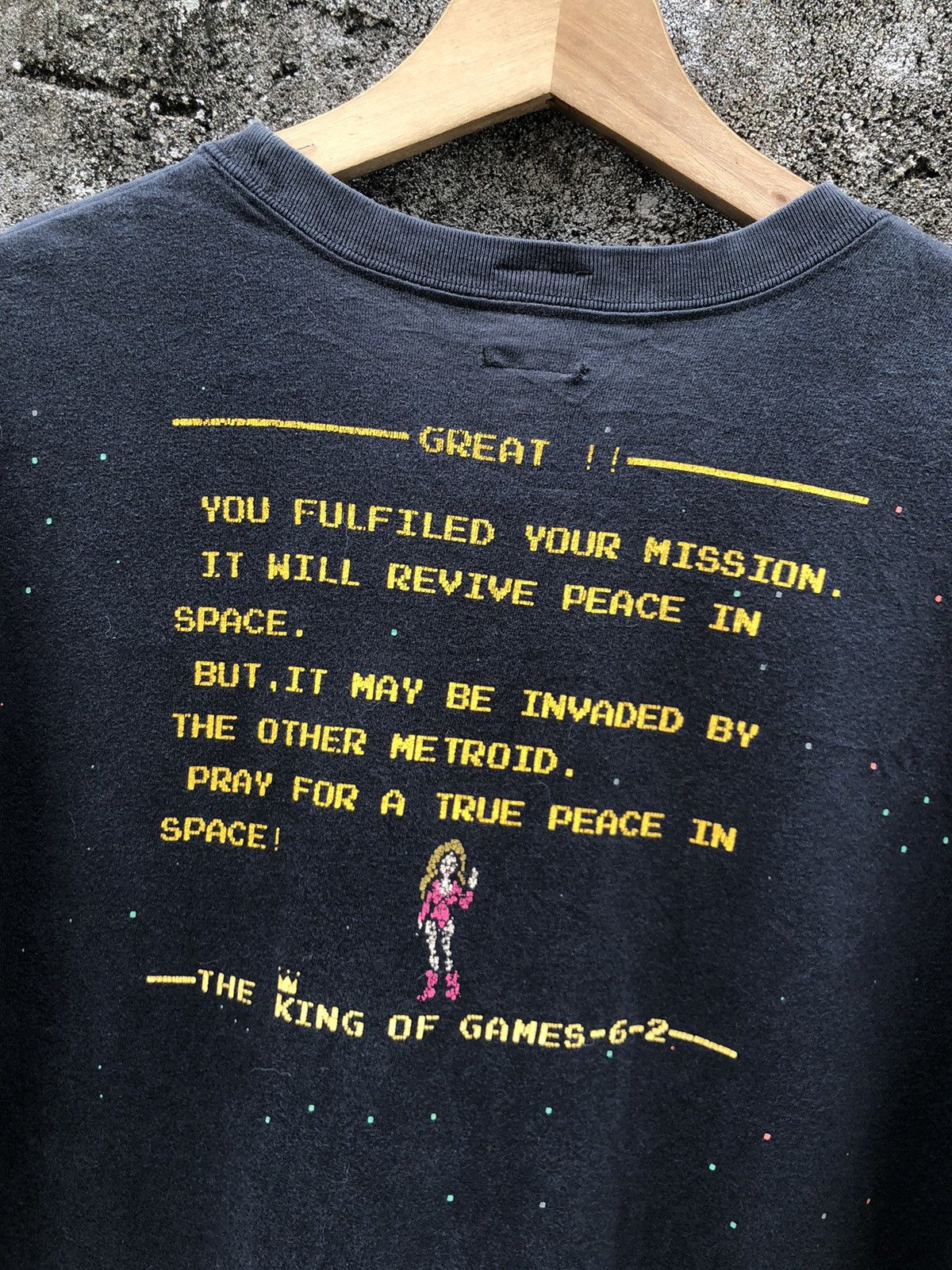 Nintendo × Playstation × Vintage Vintage 90s Nintendo Metroid Tshirt Playstation Xbox Size US M / EU 48-50 / 2 - 6 Thumbnail