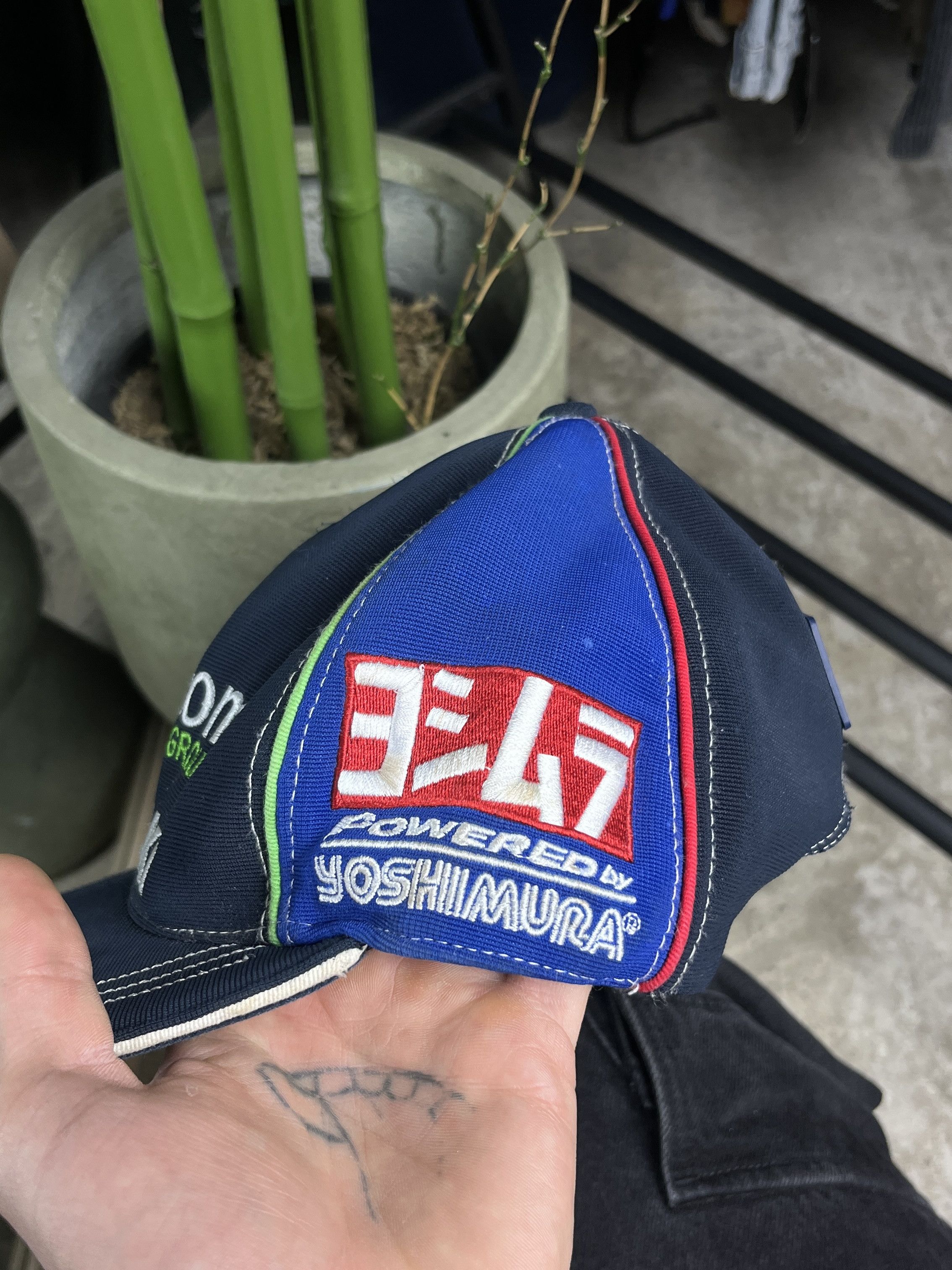 Vintage 2000s SUZUKI YOSHIMURA RACING SNAPBACK - № 4501 Size ONE SIZE - 4 Thumbnail