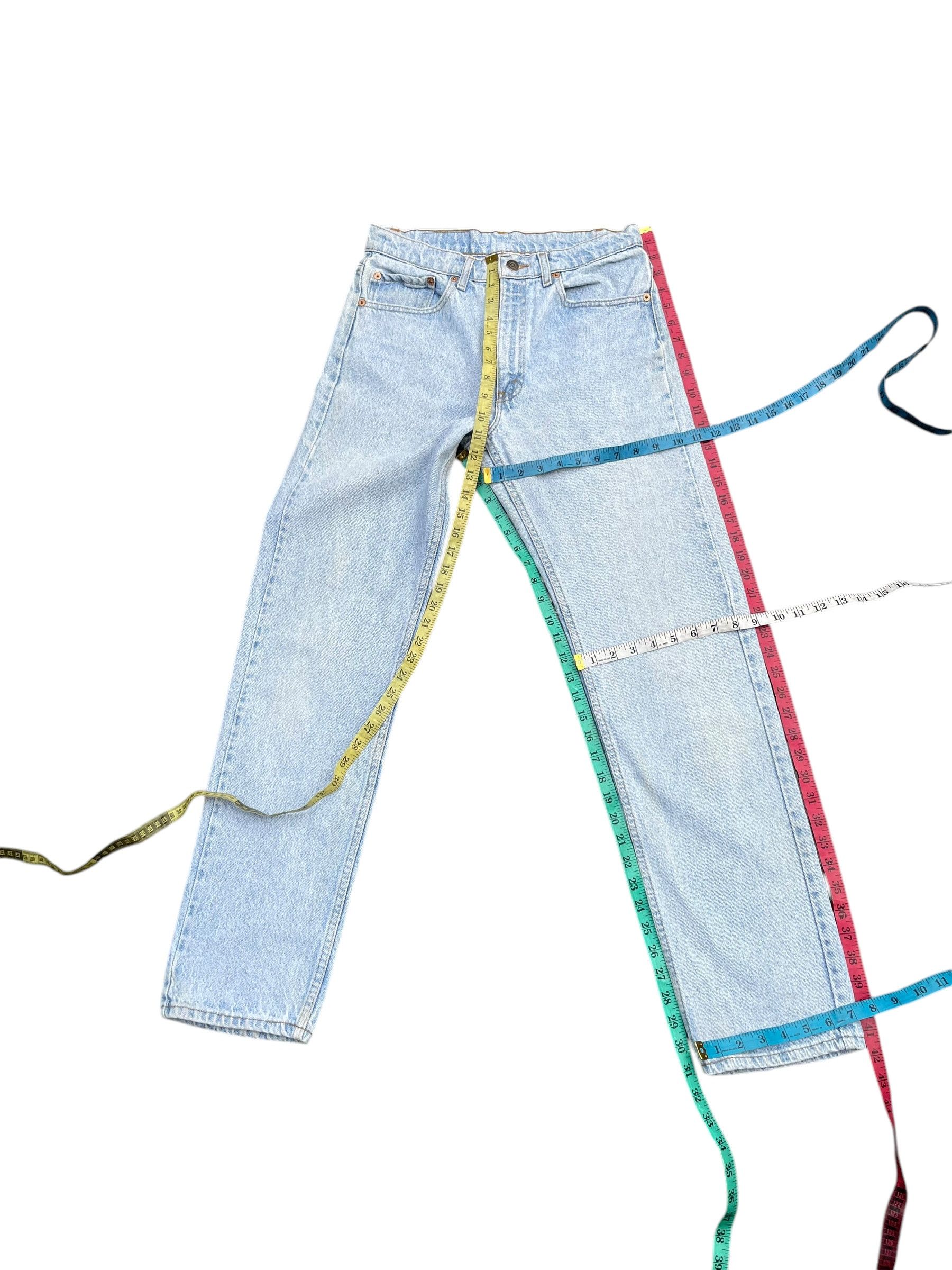 Levi's Vintage 1992 Levis 505 e Stone Wash Denim Size US 30 / EU 46 - 7 Thumbnail