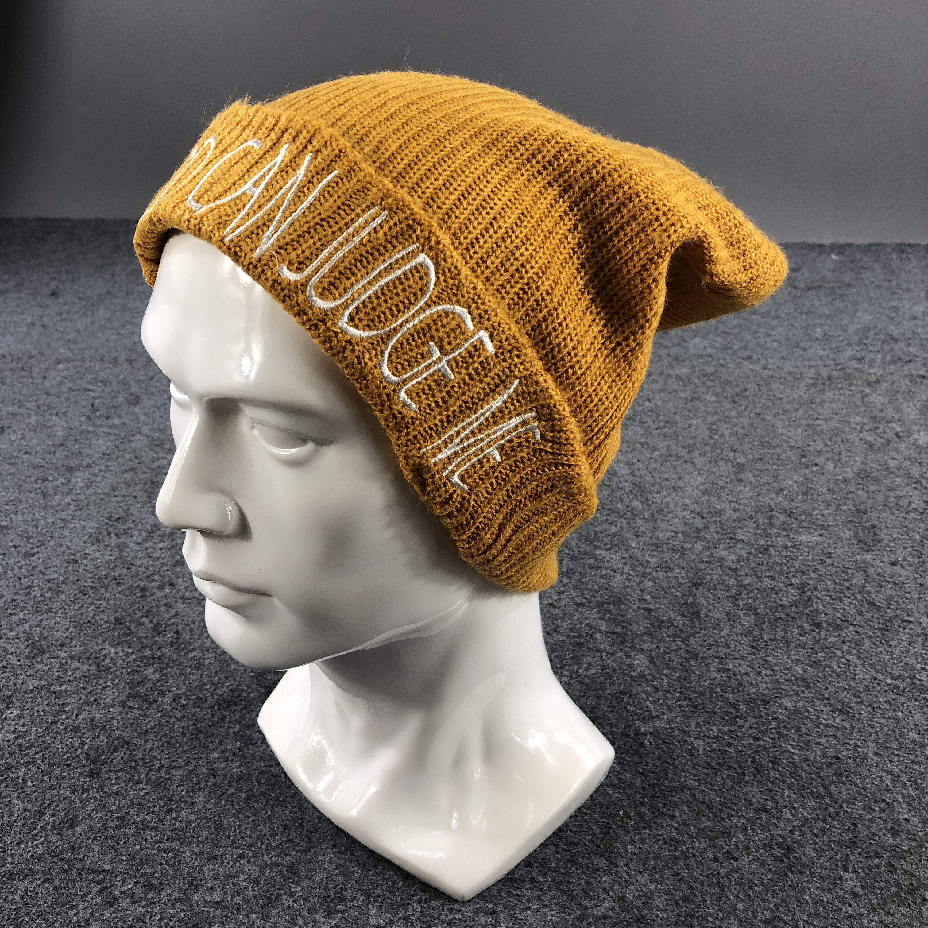 Vintage Unknown Only God Can Judge Me Beanie Snowcap Snow Hat B175 Size ONE SIZE - 3 Thumbnail