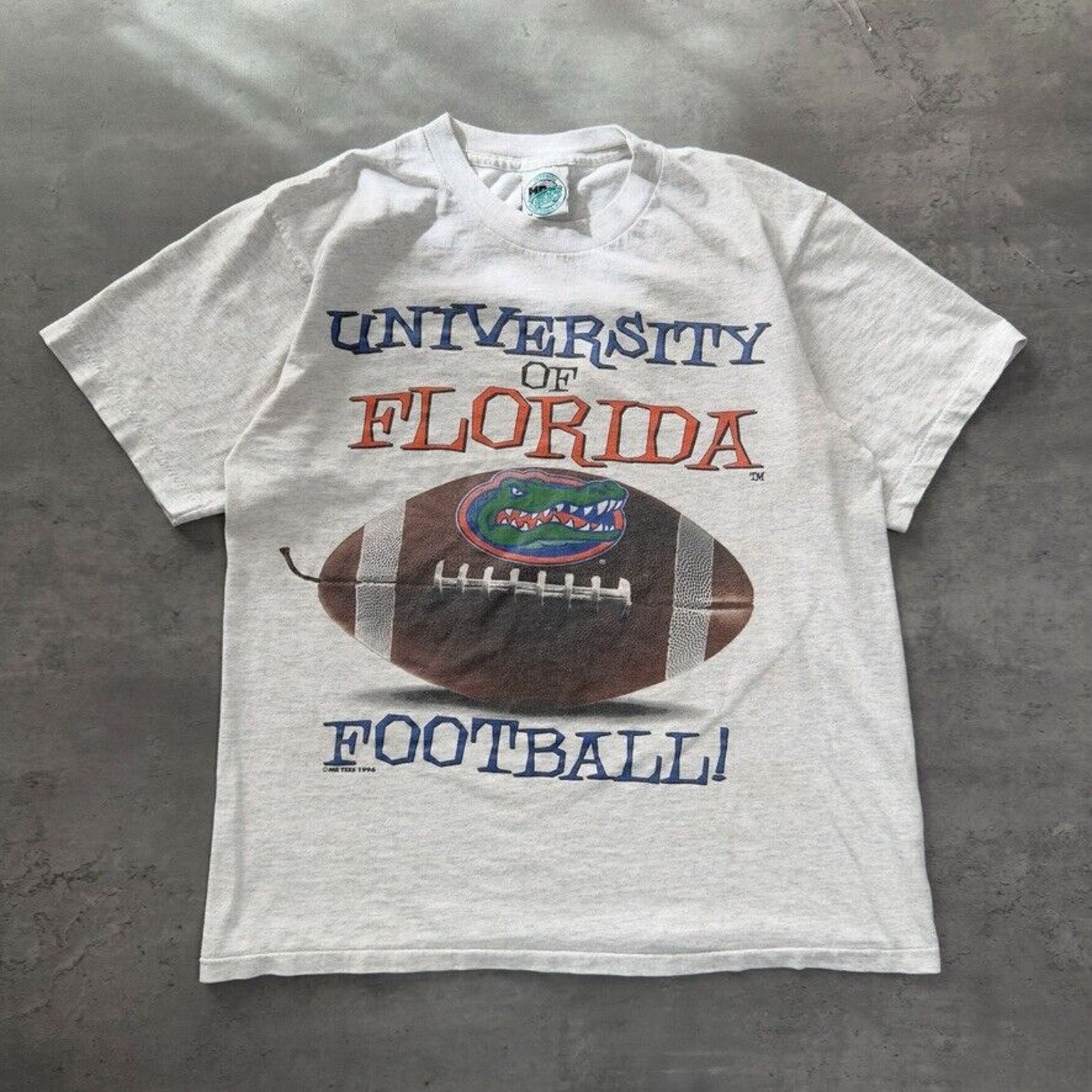 NCAA × Vintage Vtg University of Florida Gators Football Teeth Shirt Size US M / EU 48-50 / 2 - 1 Thumbnail