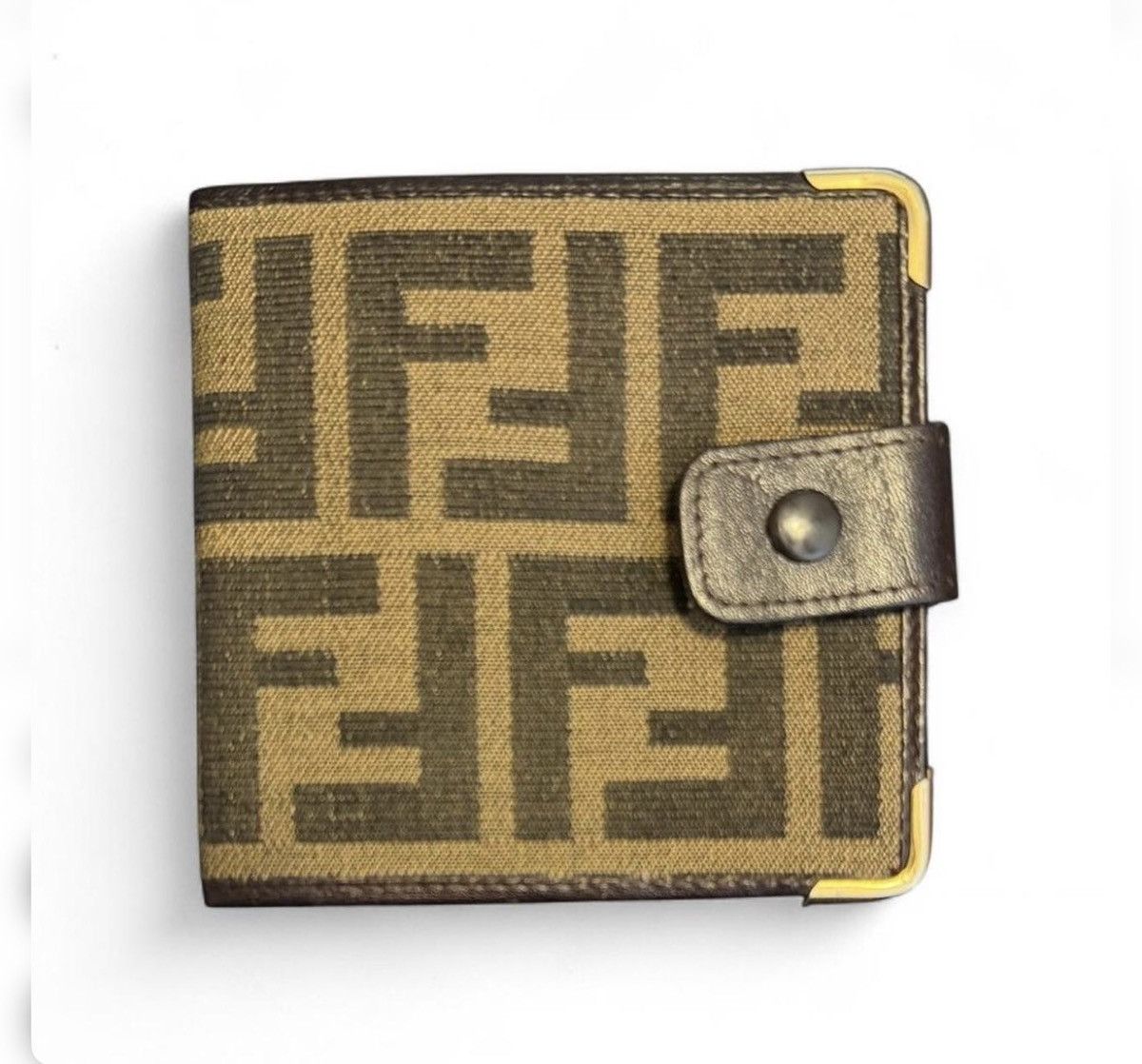 Fendi Fendi Zucca Canvas Bifold Wallet Size ONE SIZE - 1 Thumbnail