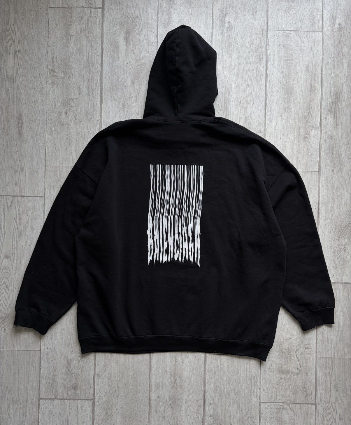 Balenciaga Oversize Balenciaga Barcode Hoodie Size US L / EU 52-54 / 3 - 1 Thumbnail