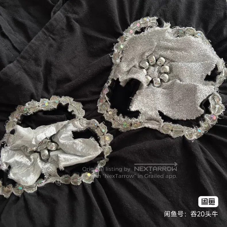 Comme des Garcons Comme Des Garcons size M Silver Inner Skirt + Outer Mesh S Size 23" - 5 Thumbnail