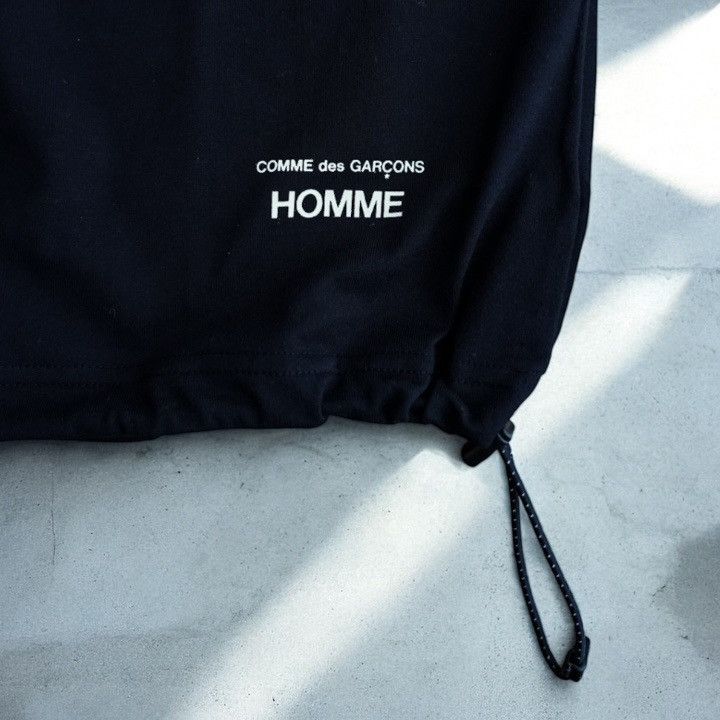 Comme des Garcons Homme NWT 25SS COMME des GARCONS HOMME Spindle Logo Tee Black S Size US S / EU 44-46 / 1 - 5 Thumbnail