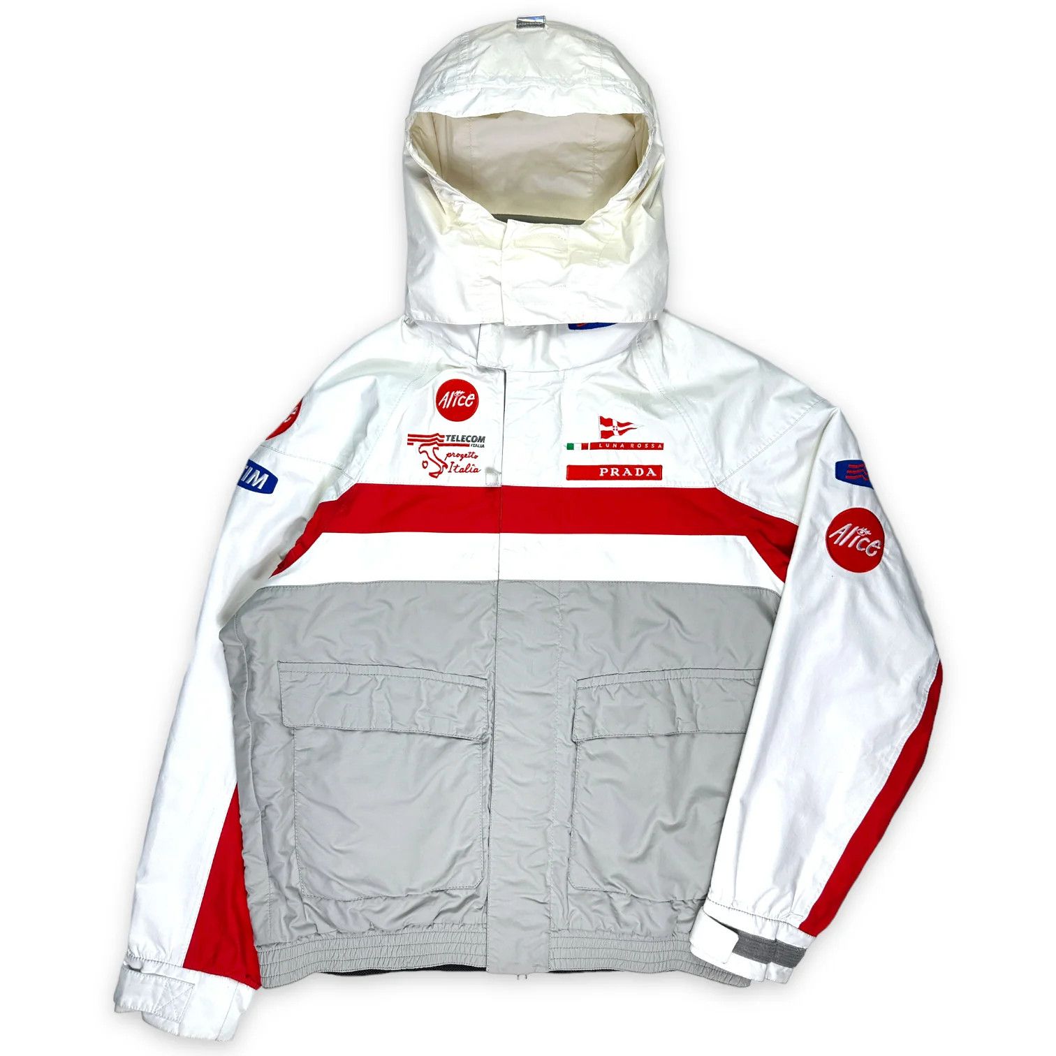 Prada LUNA ROSSA TEAM CHALLENGE 2003 HOODED JACKET Size US M / EU 48-50 / 2 - 1 Thumbnail