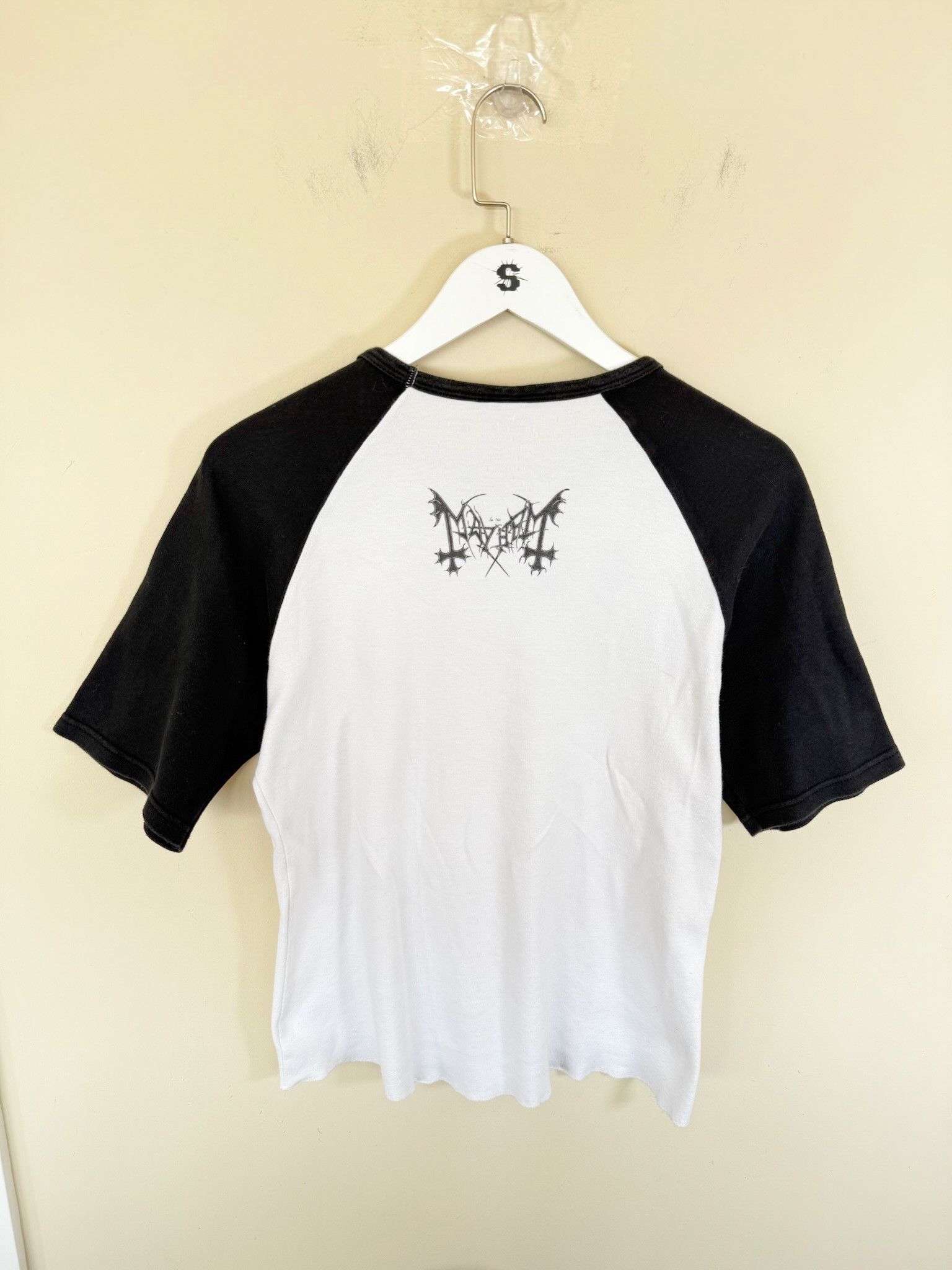 Vintage VINTAGE MAYHEM BASEBALL TEE Size US L / EU 52-54 / 3 - 5 Thumbnail