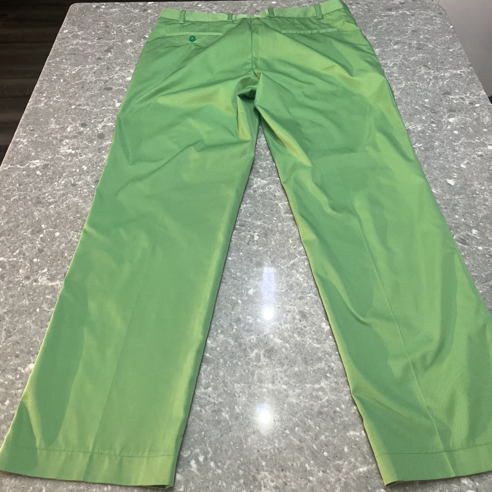 Vintage Aristo Eighteen Pants 37x32 Men Regular Green Golf Pants Size US 37 - 8 Thumbnail