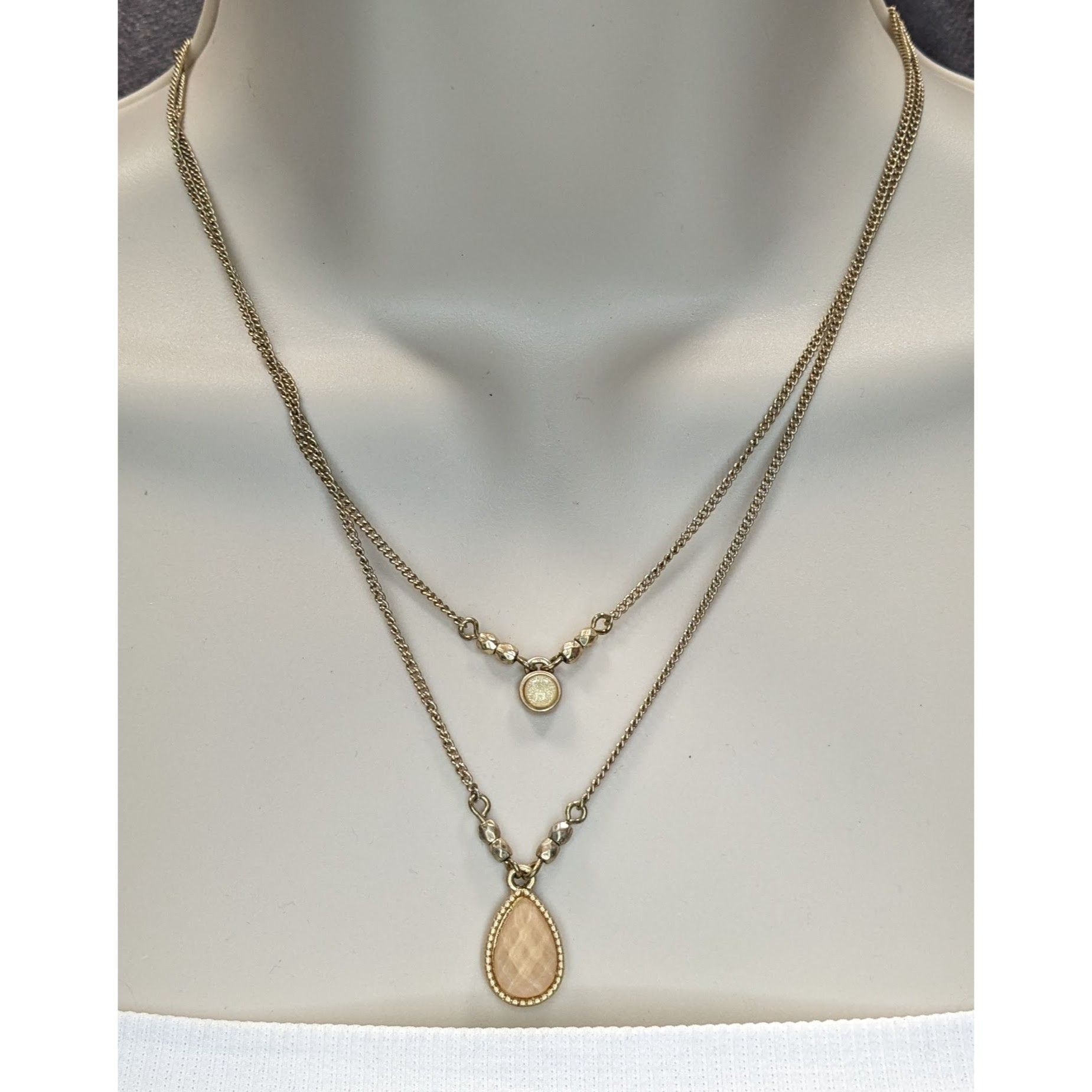 Nine West Nine West Vintage America Collection Layered Gold-Tone Neckl Size ONE SIZE - 1 Thumbnail